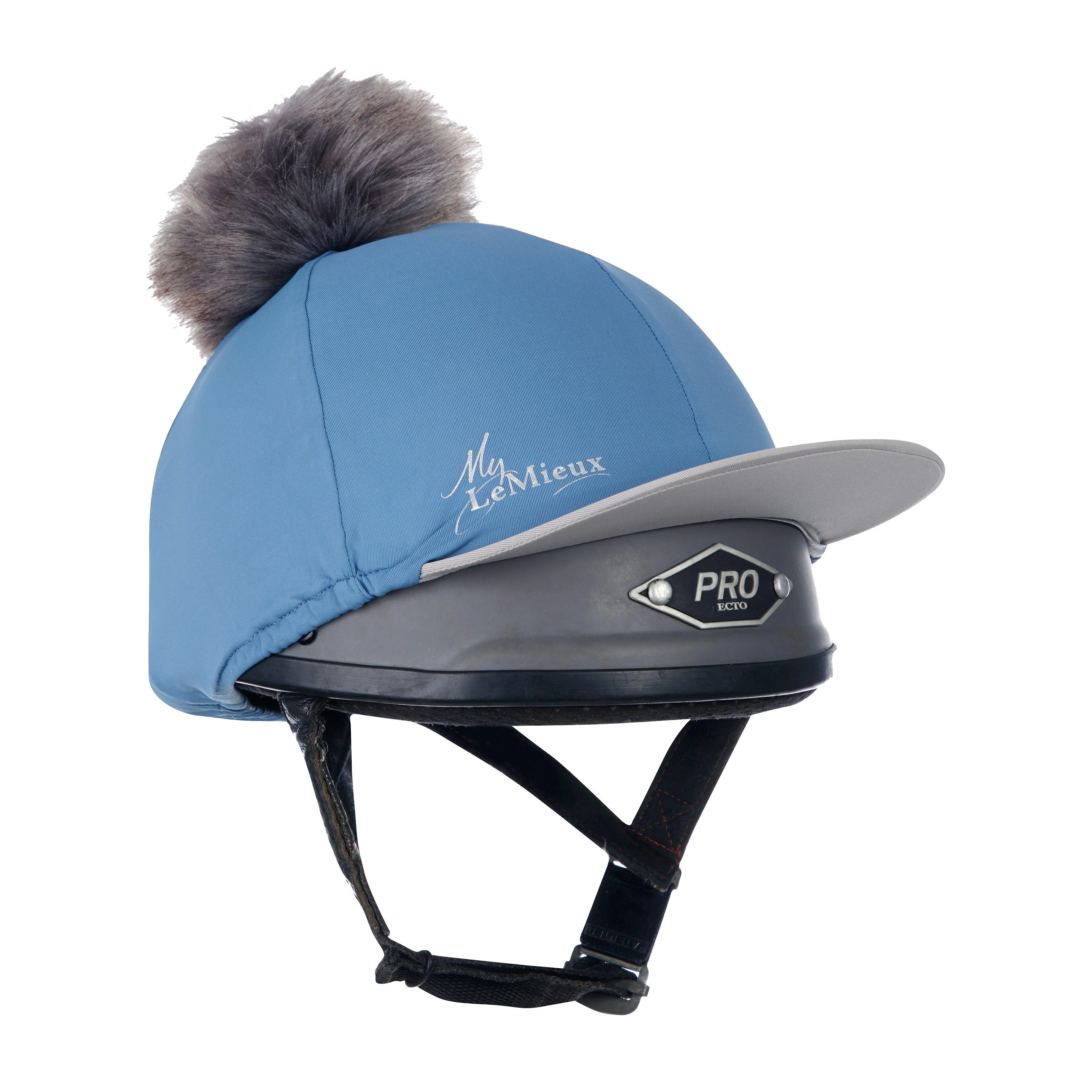Pom Hat Silk Ice Blue - Image 6