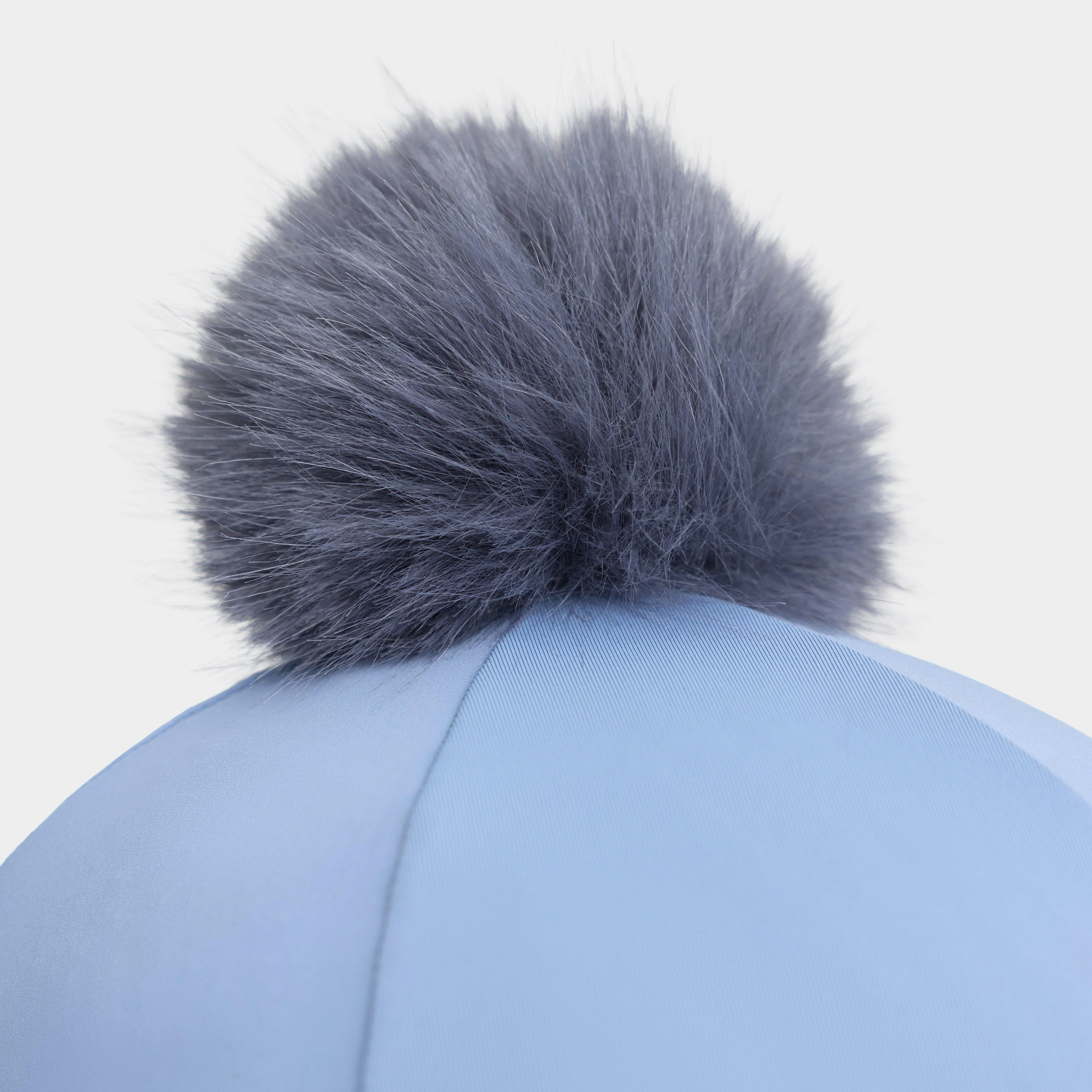 Pom Hat Silk Powder Blue - Image 6