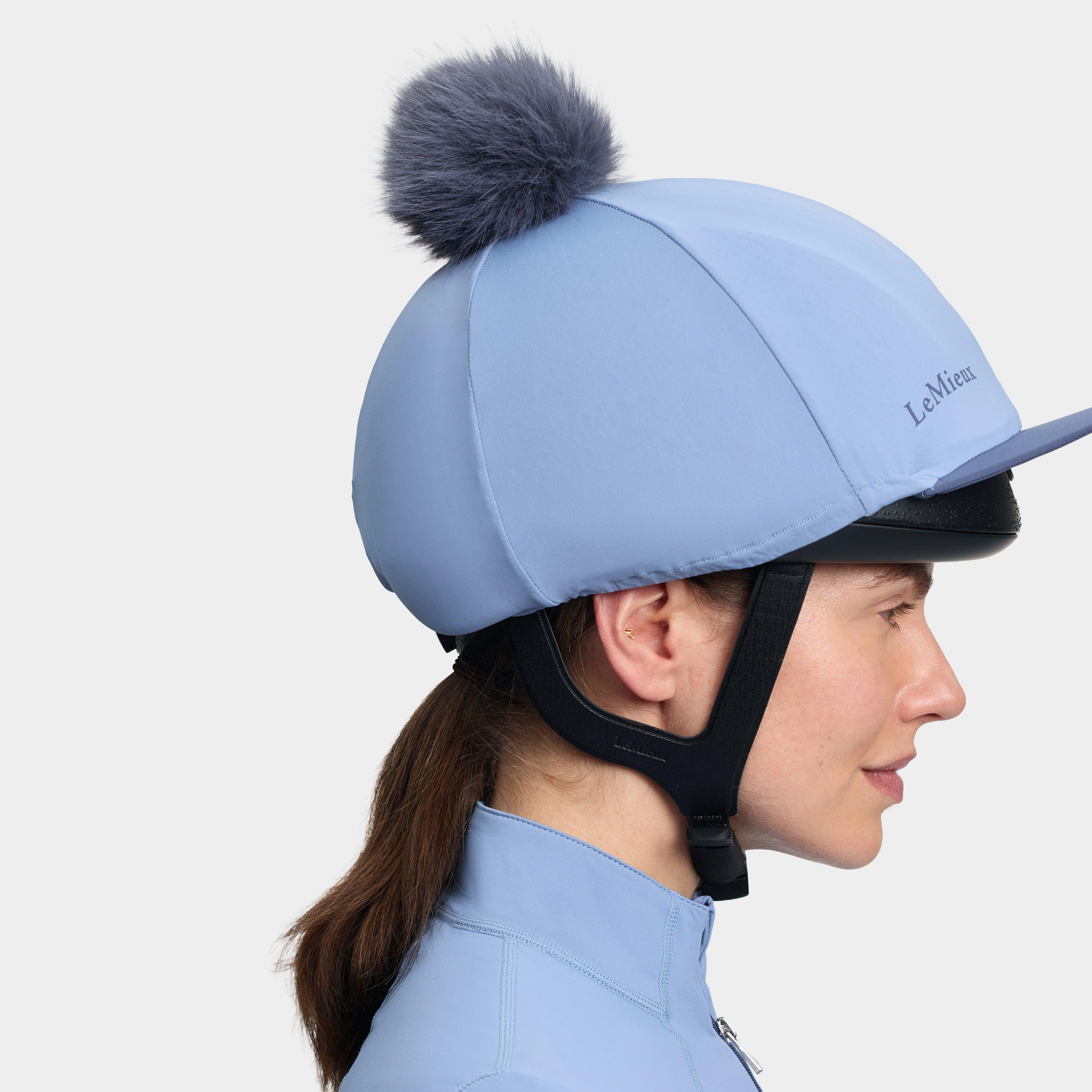 Pom Hat Silk Powder Blue - Image 7