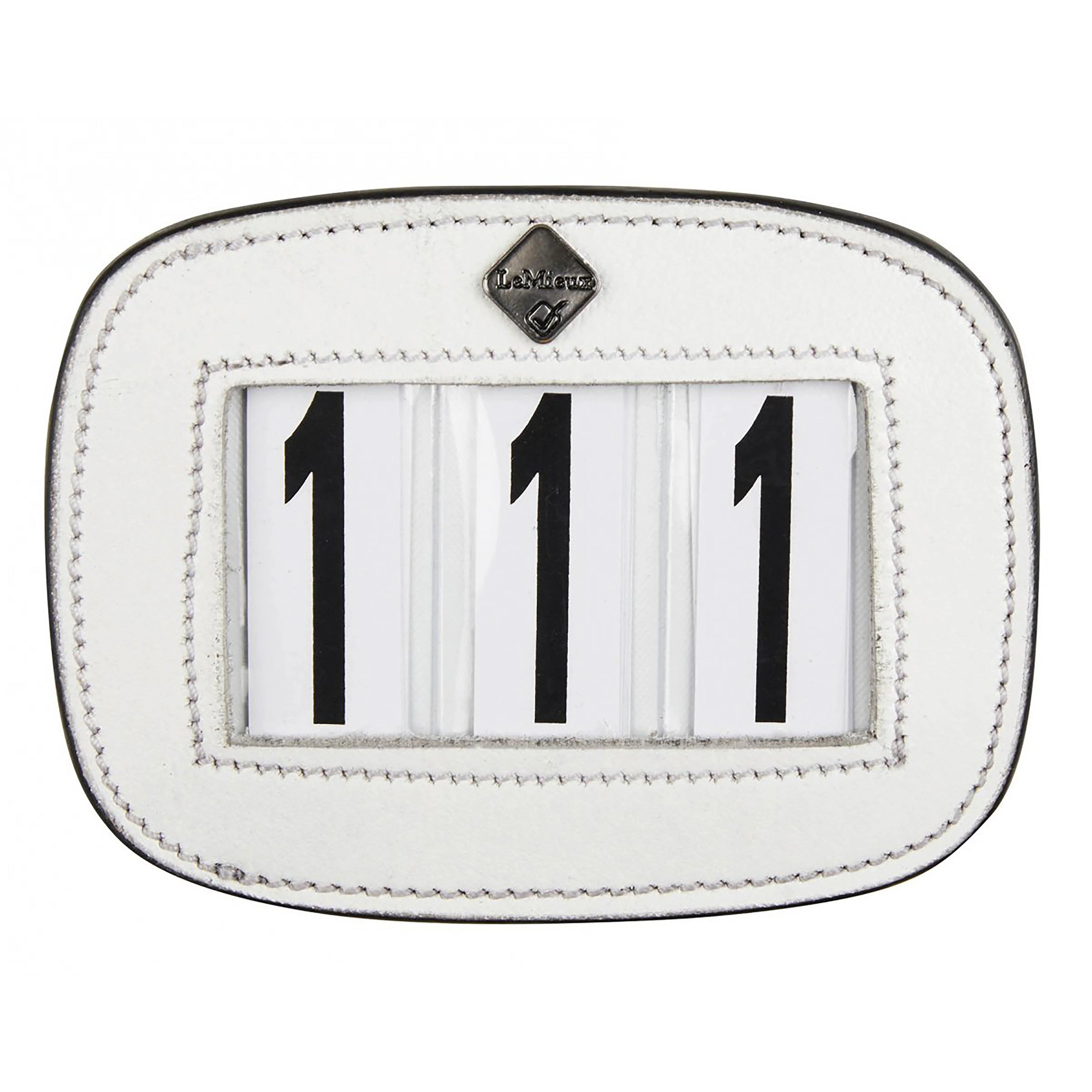 Saddle Pad Number Holder White - Image 2
