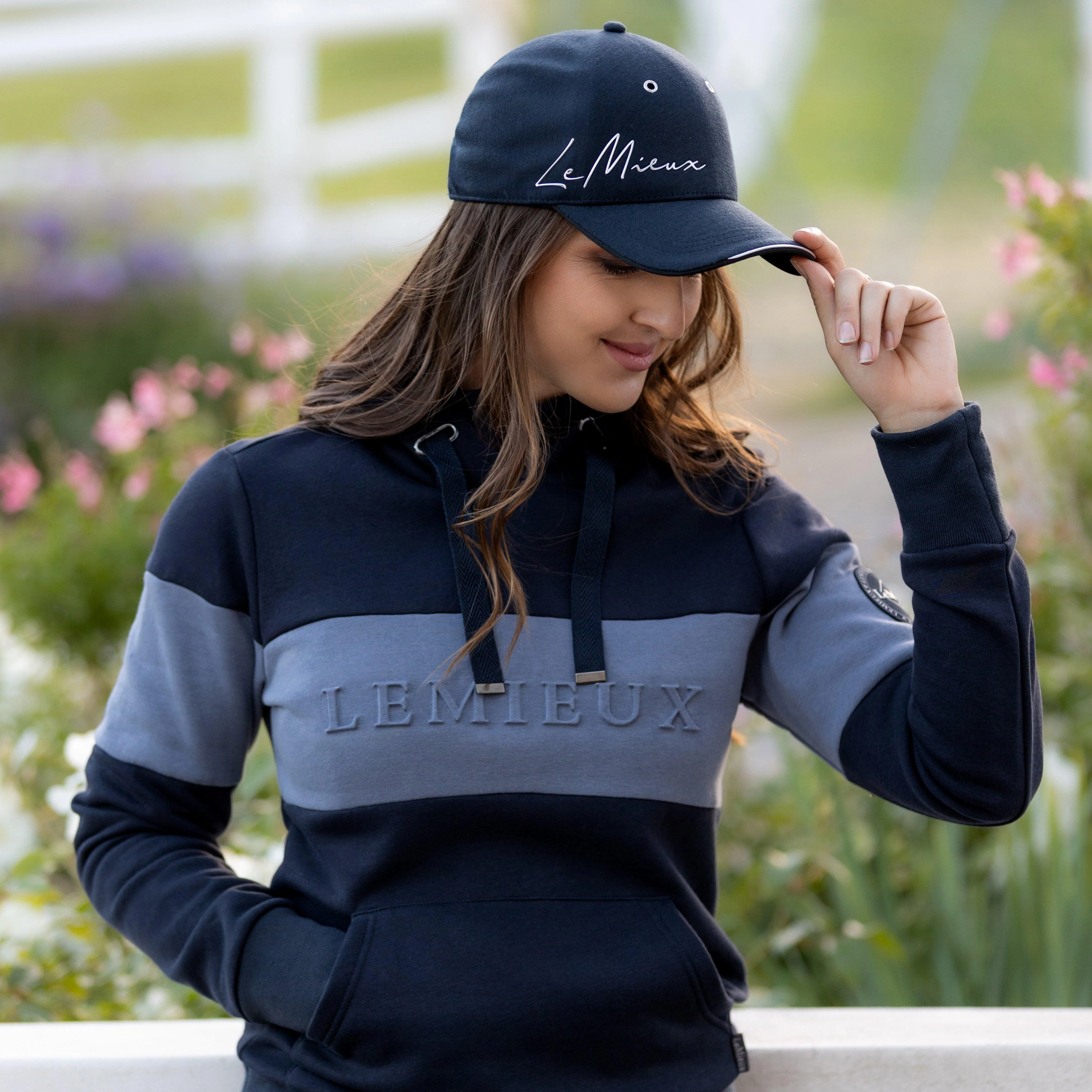 Simone Baseball Cap Navy - Image 3