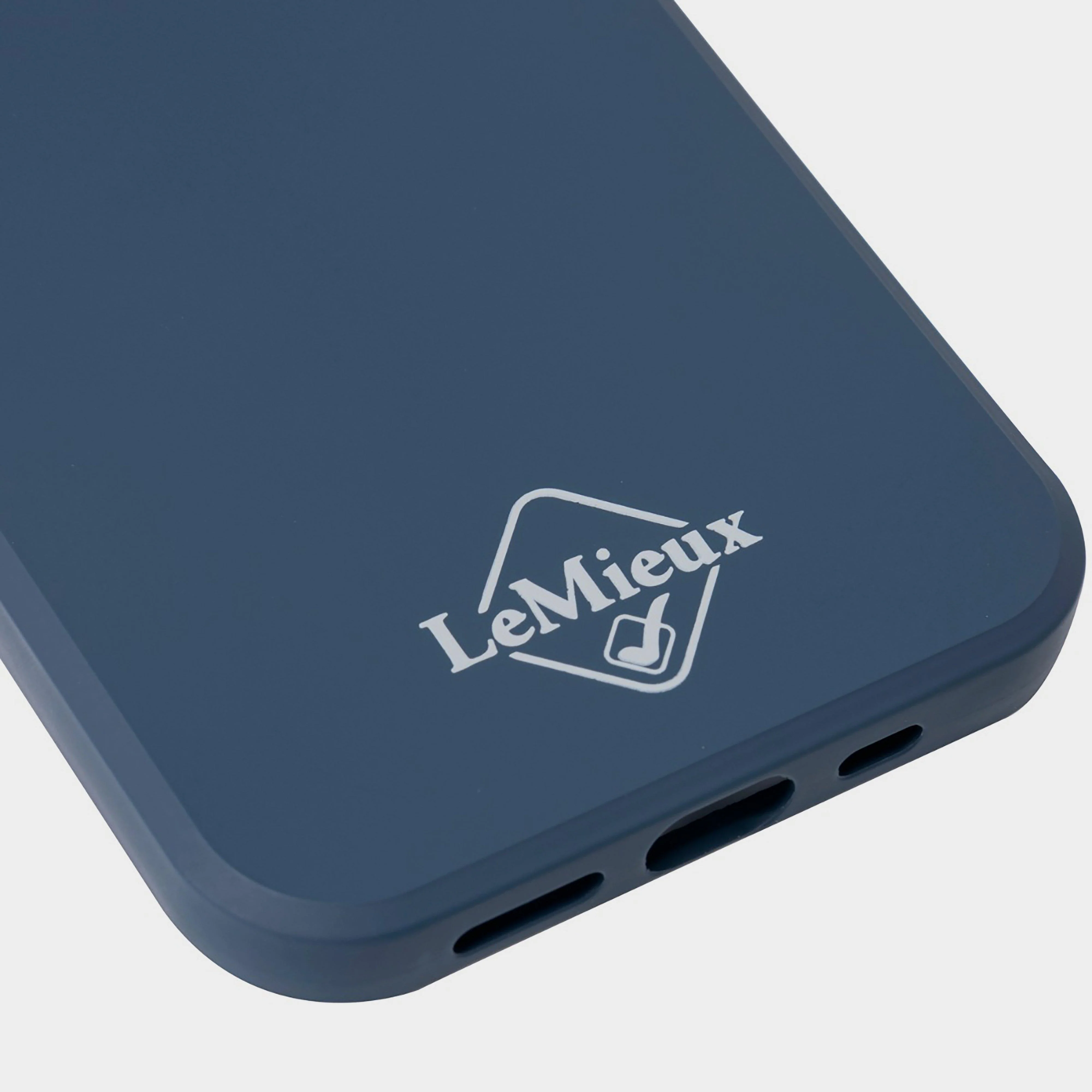 Soft Touch iPhone 12 Max Pro Case Navy - Image 5
