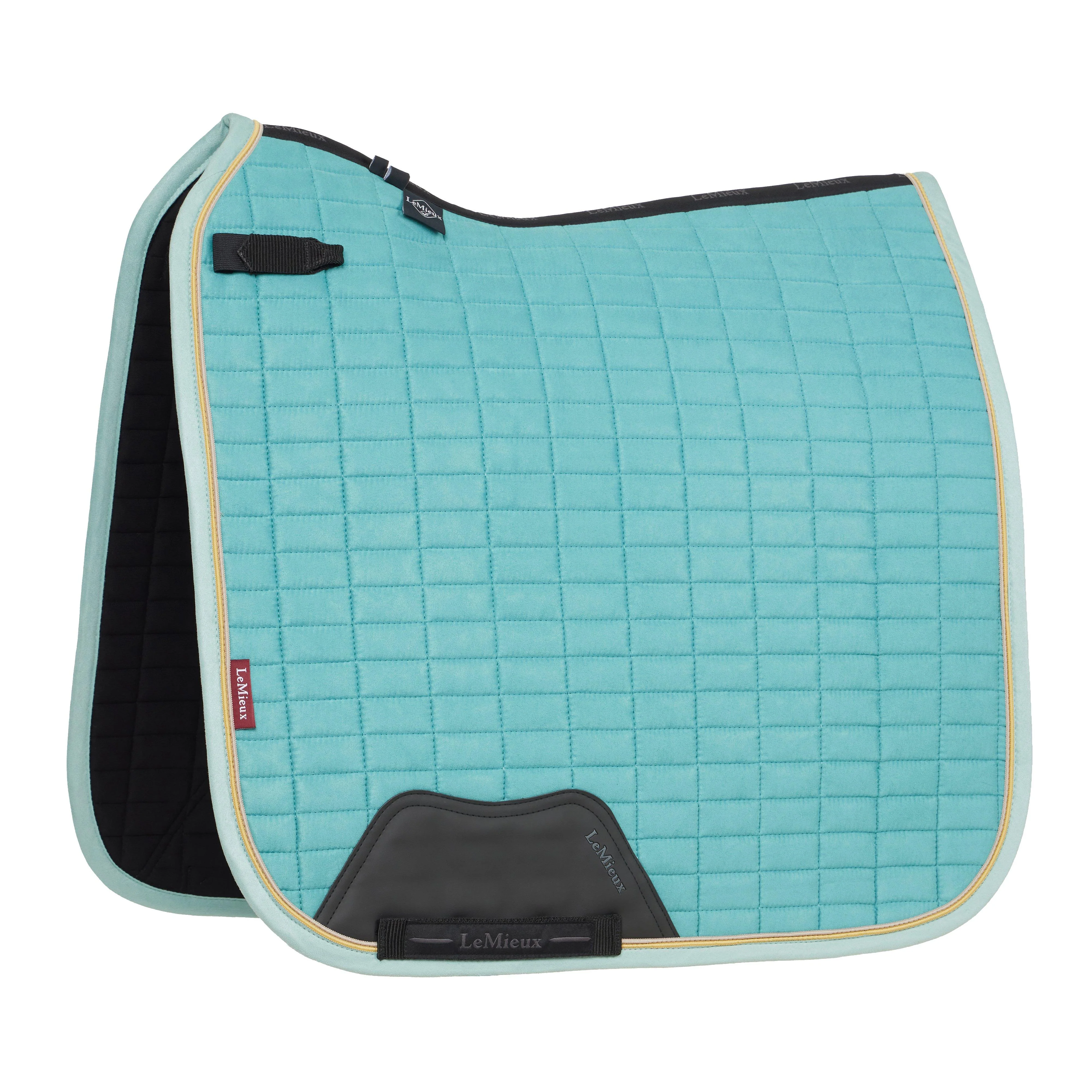 Suede Dressage Saddle Pad Lagoon - Image 5