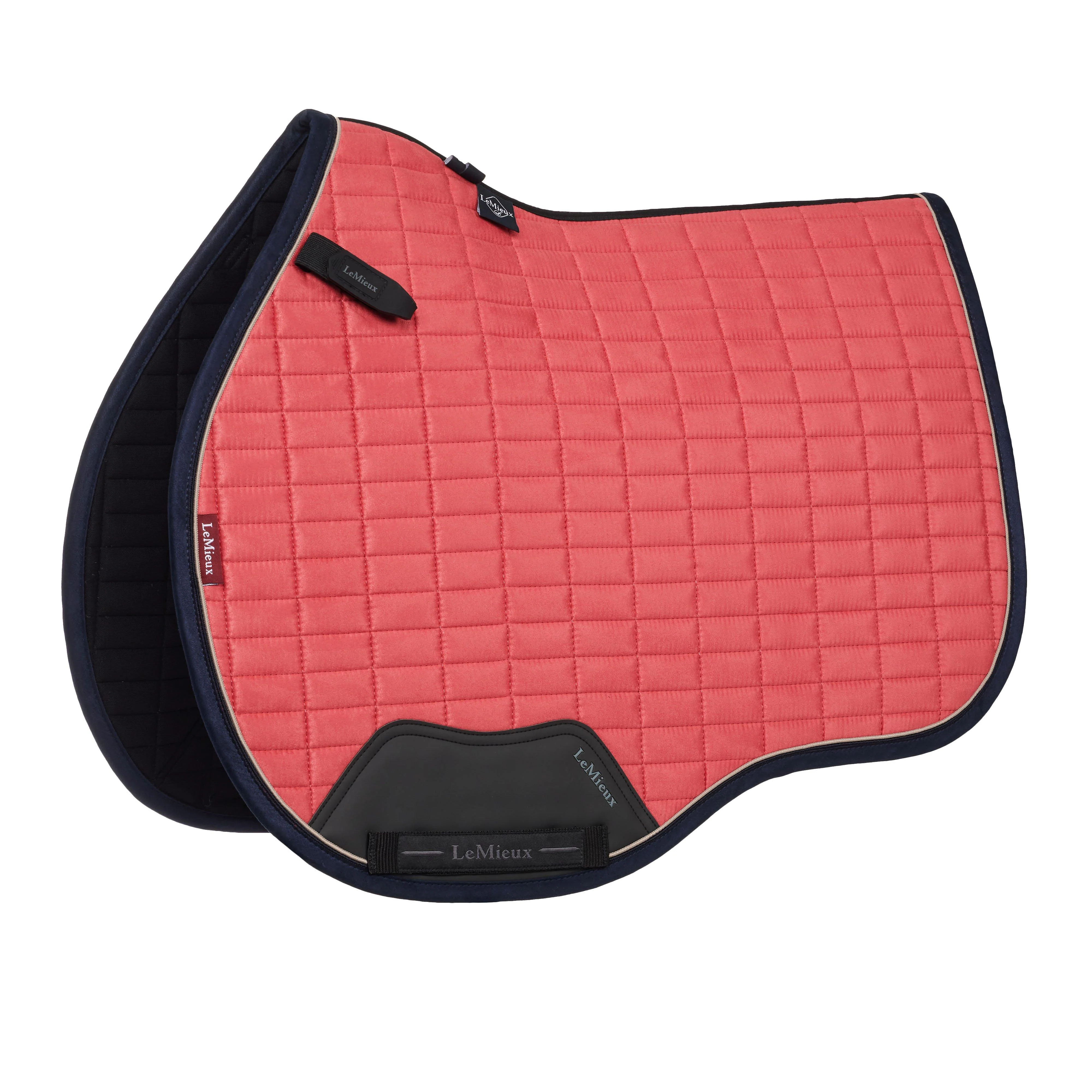 Suede GP Saddle Pad Cranberry - Image 6