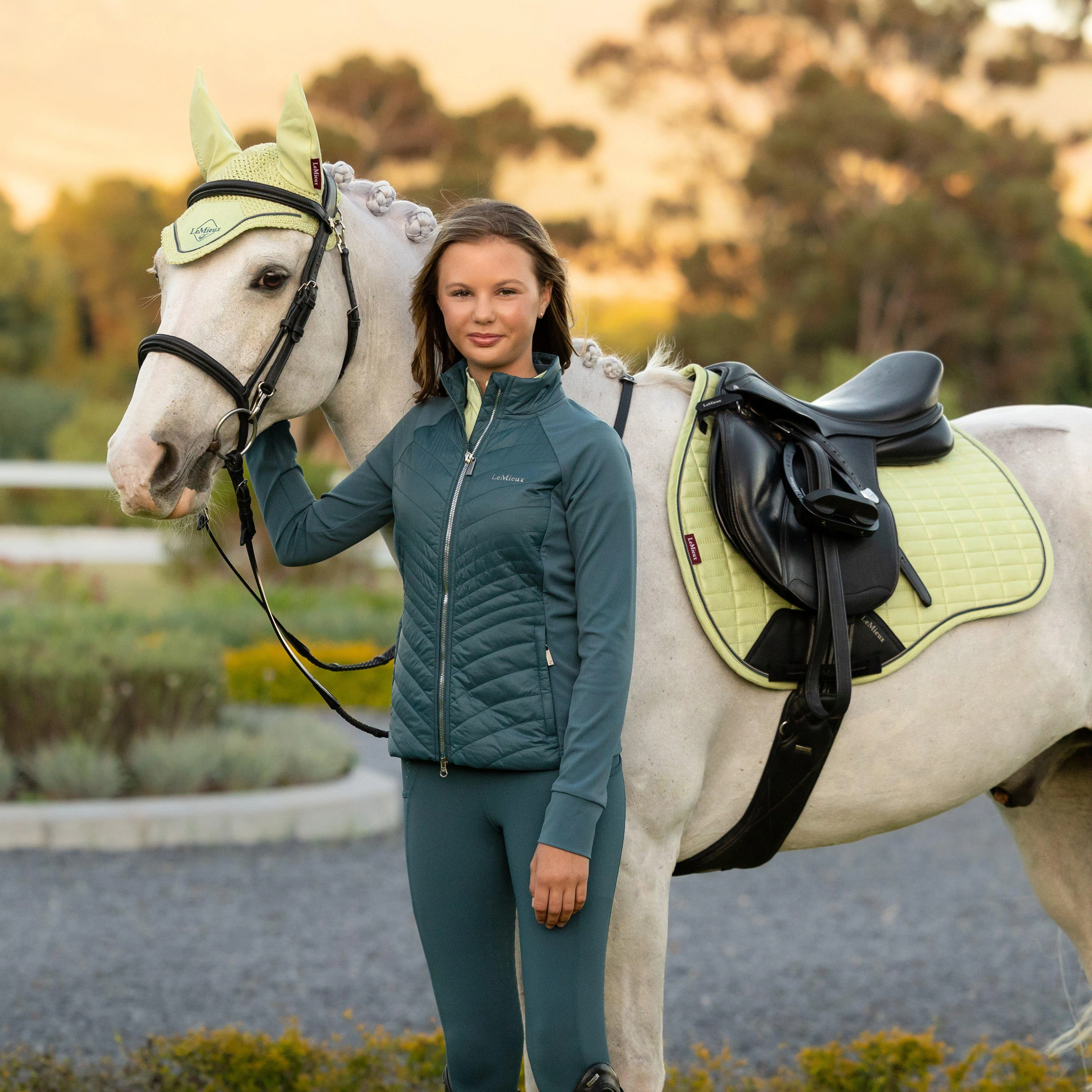 Suede GP Saddle Pad Macaron - Image 6