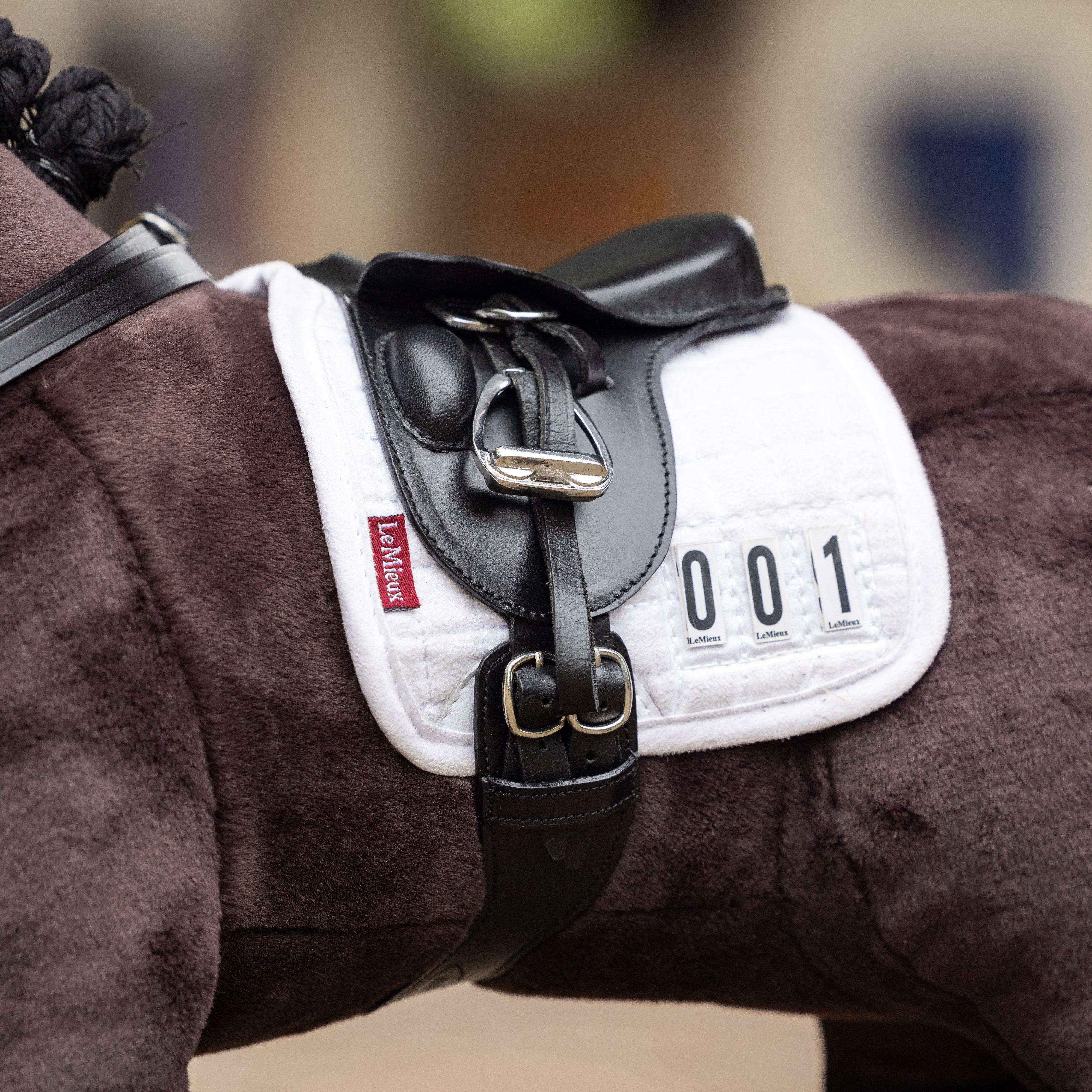 Toy Pony Dressage Pad White - Image 3