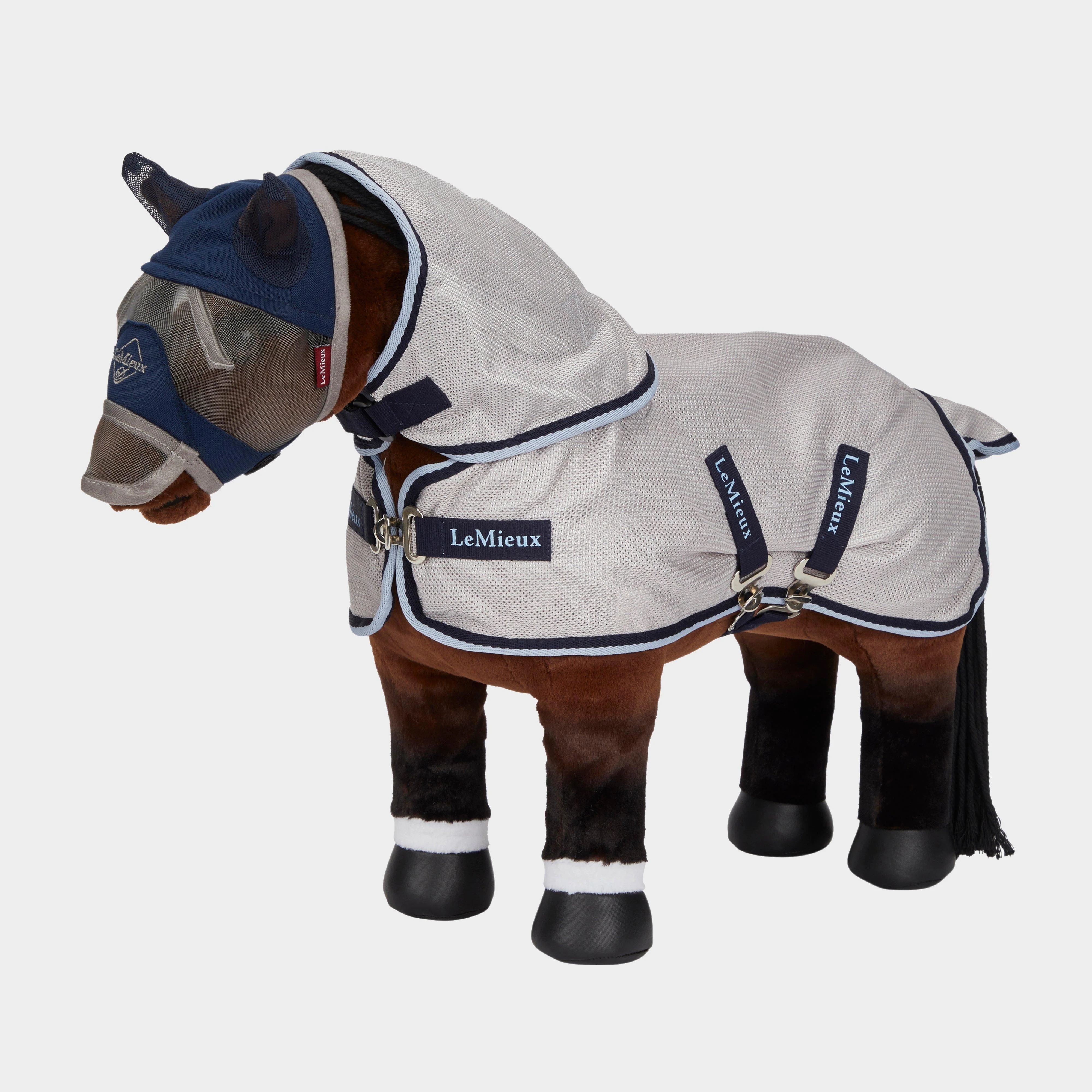Toy Pony Fly Rug Navy/Grey - Image 2