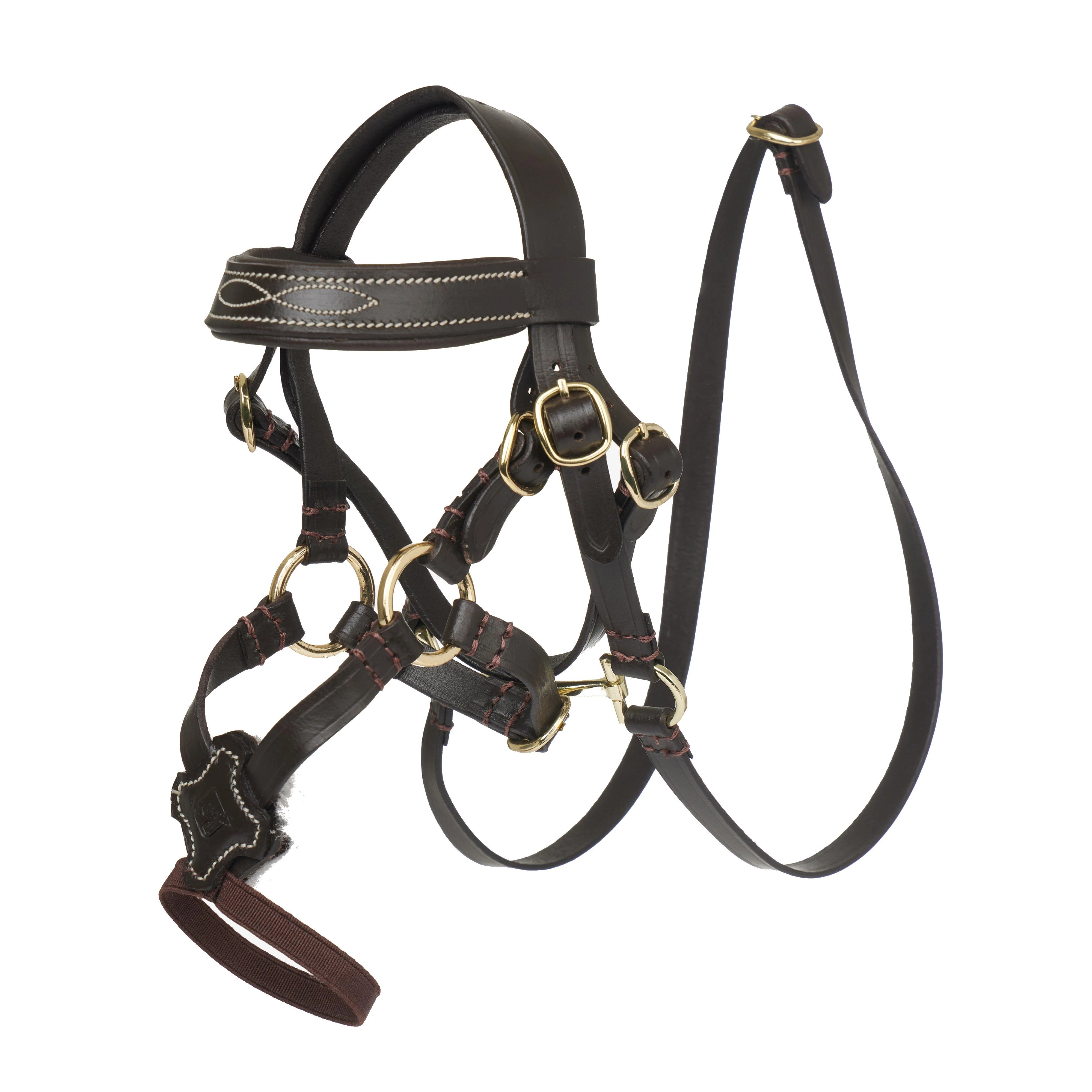 Toy Pony Grackle Bridle Brown - Image 2