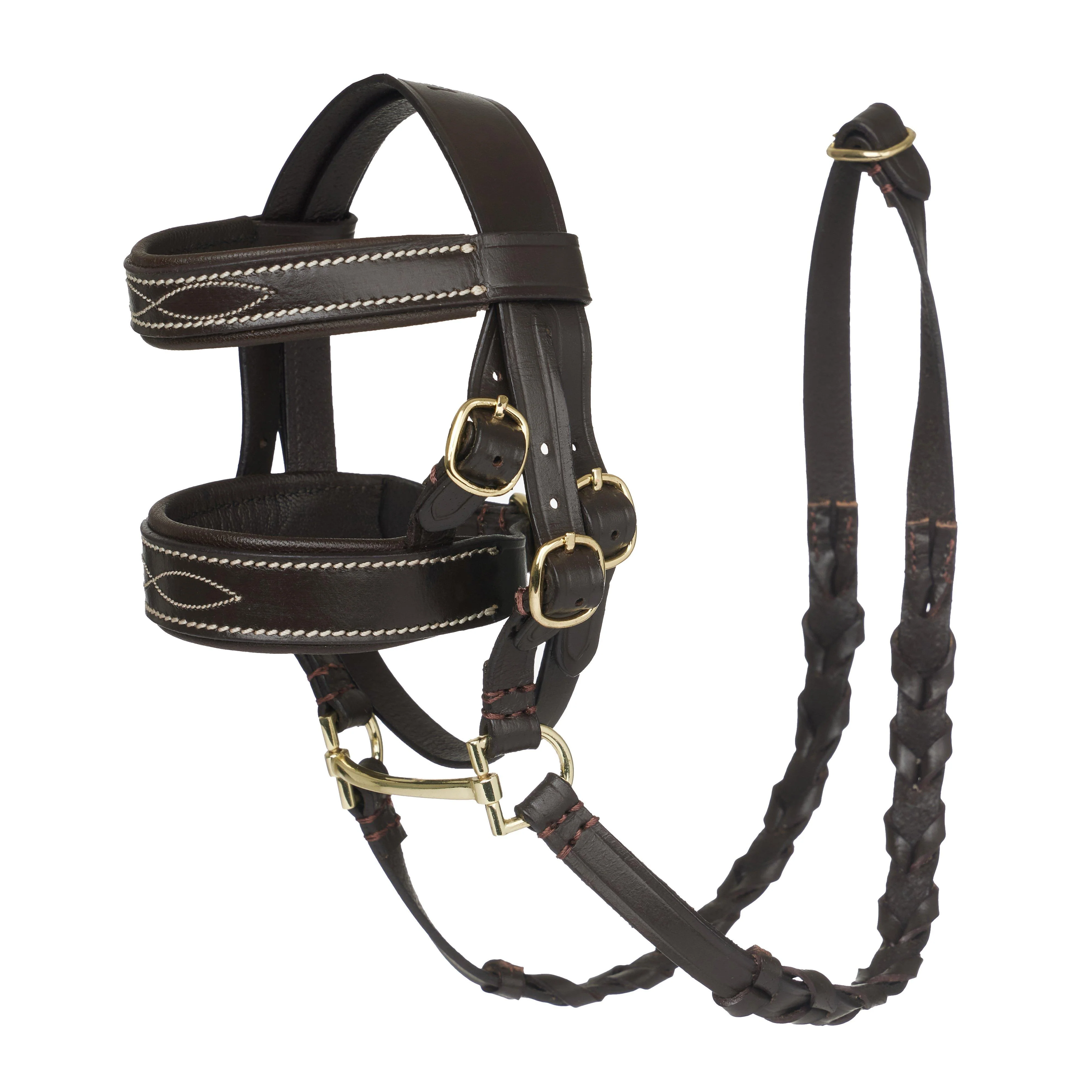 Toy Pony Hunter Bridle Brown - Image 2