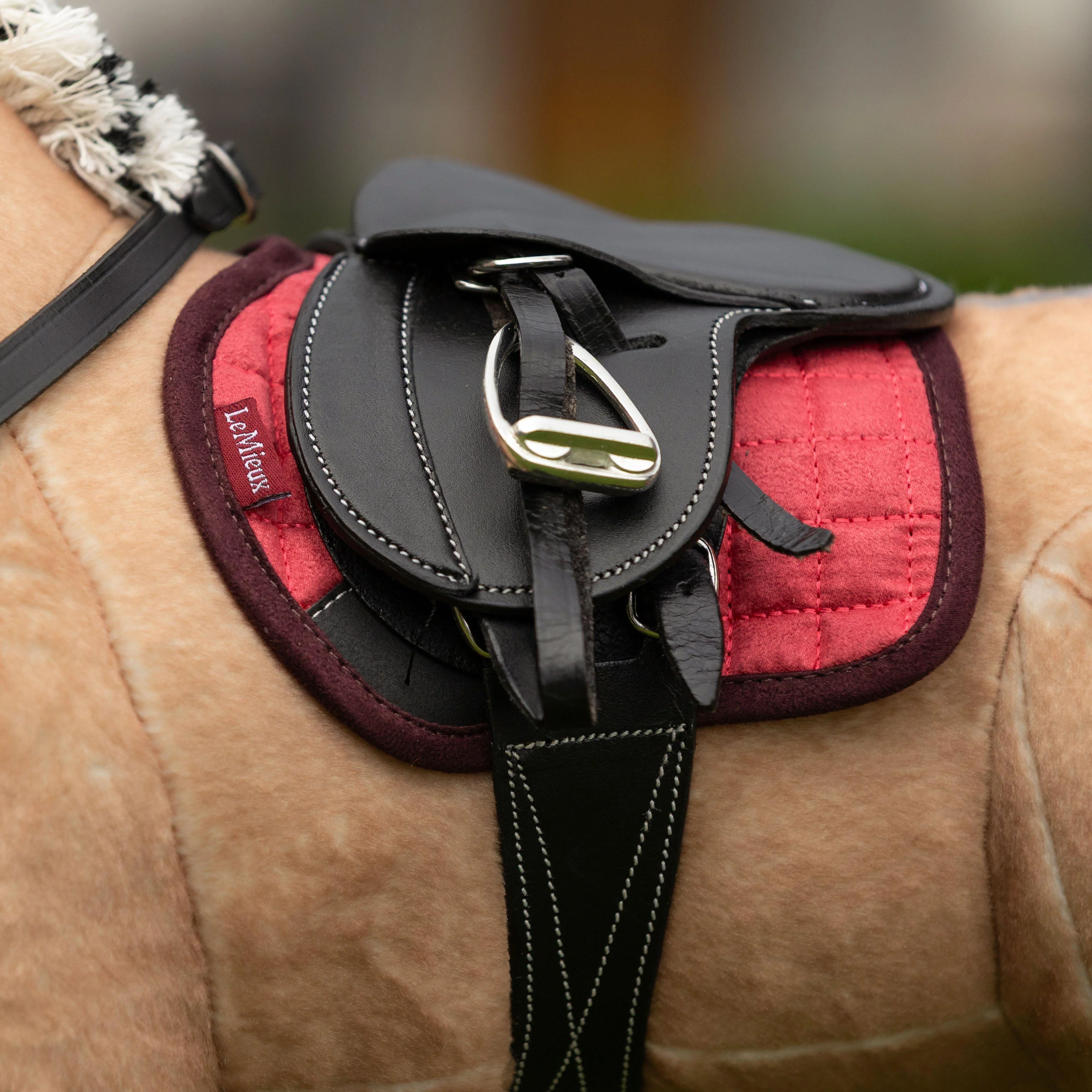 Toy Pony Saddle Pad Cranberry - Image 2