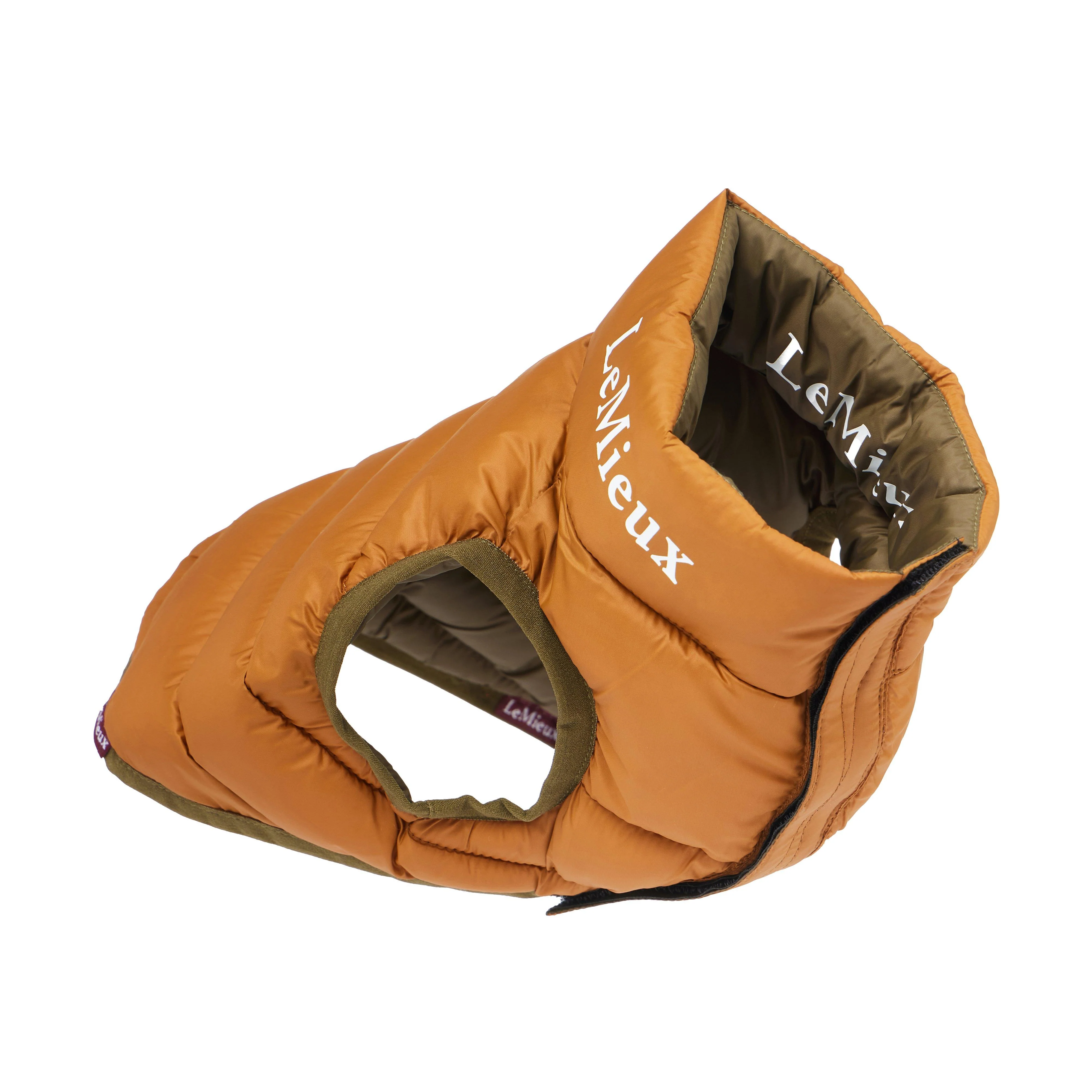 Toy Puppy Puffer Coat Ginger - Image 3