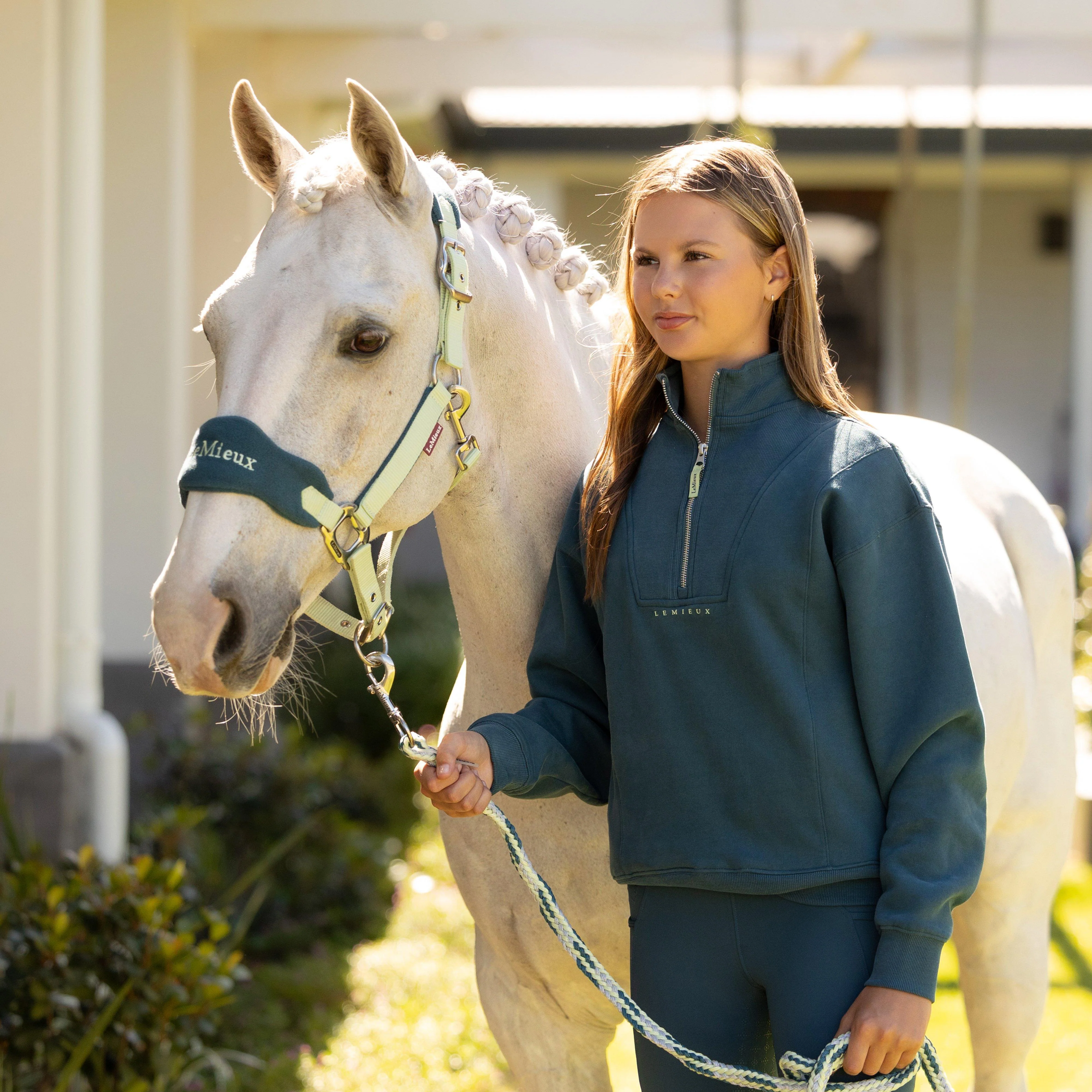 Vogue Headcollar & Leadrope Macaron - Image 5
