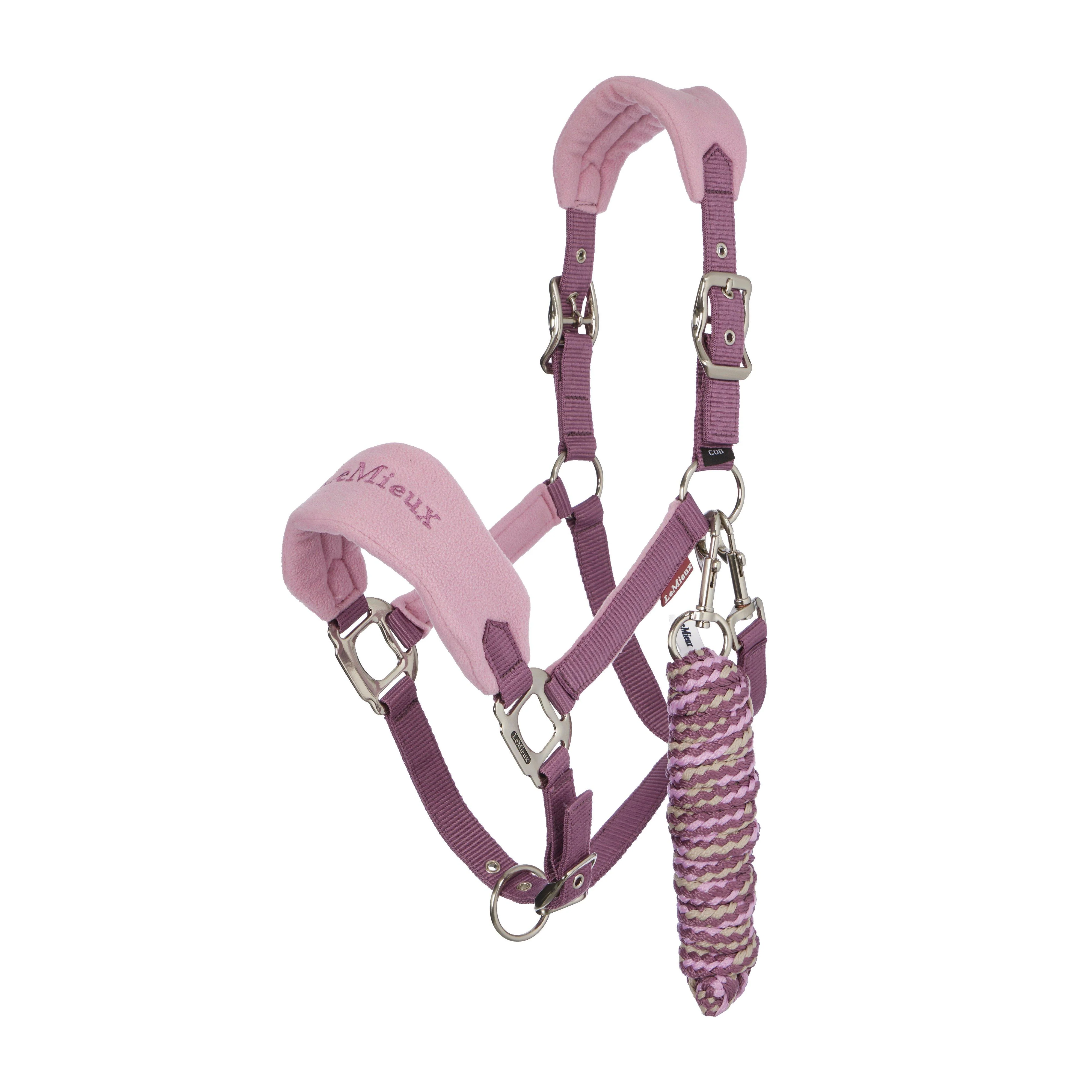 Vogue Headcollar & Leadrope Mallow - Image 3