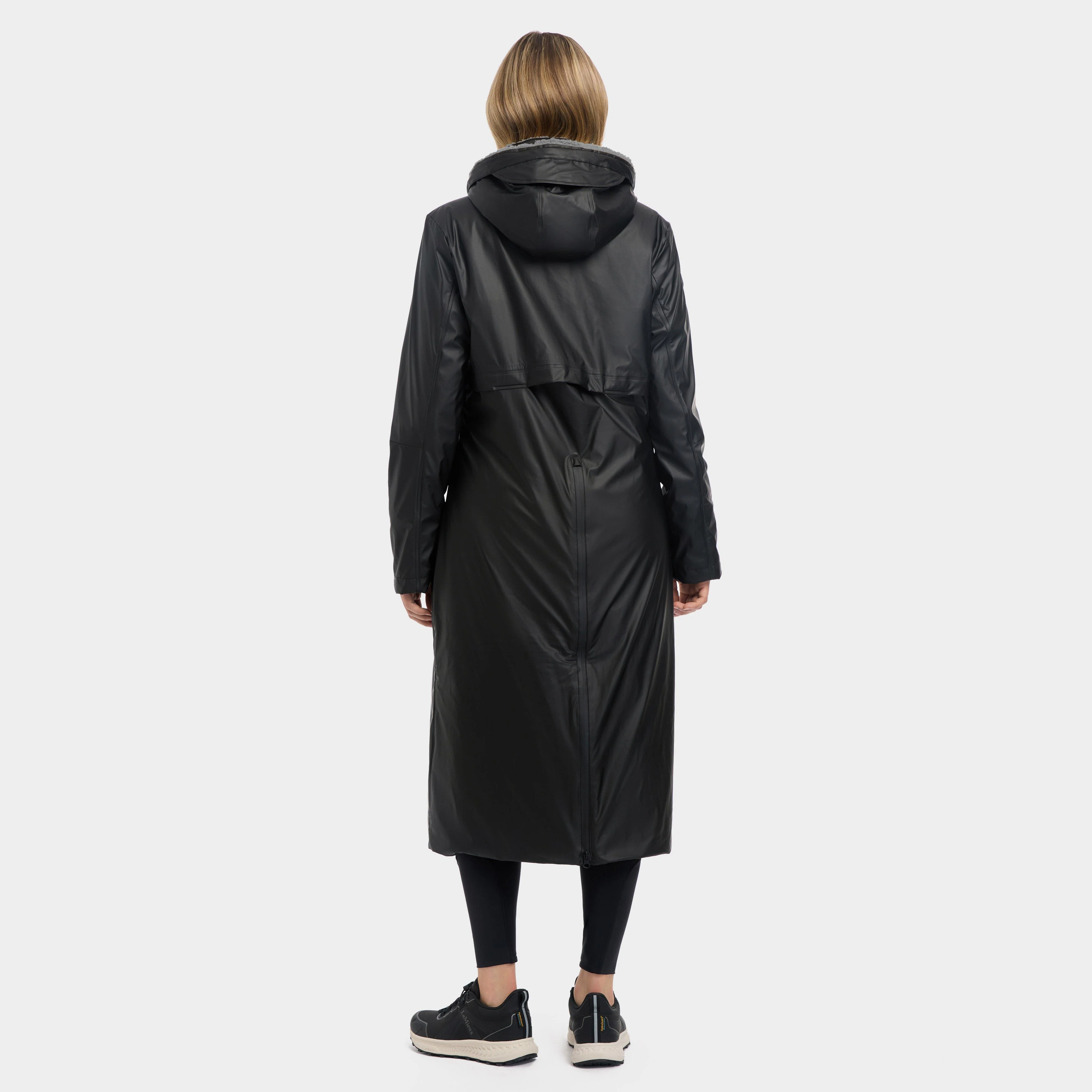 Womens All Elements Coat Black - Image 2