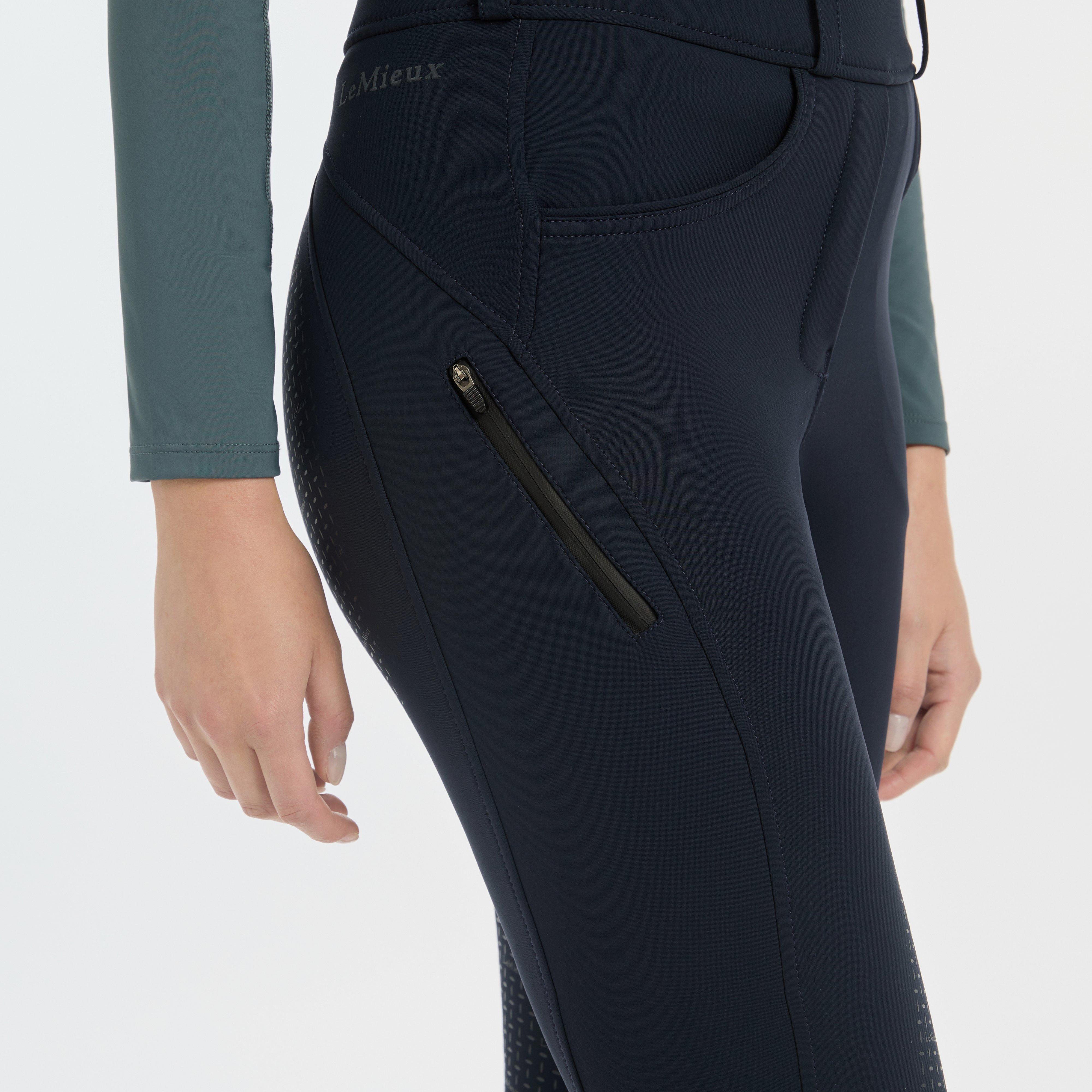 Womens Amy Brushed Breggings Navy - Image 3