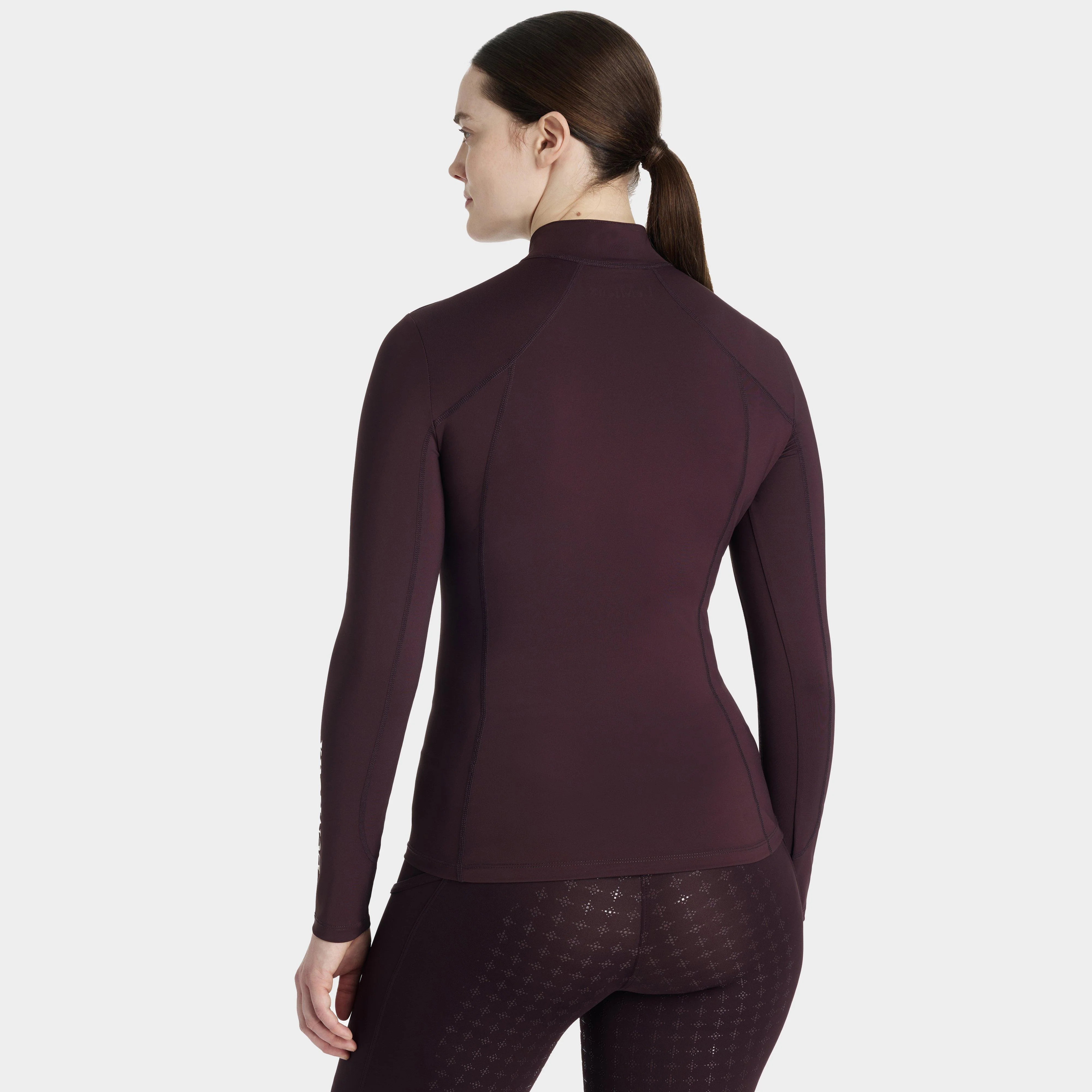 Womens Base Layer Damson - Image 2