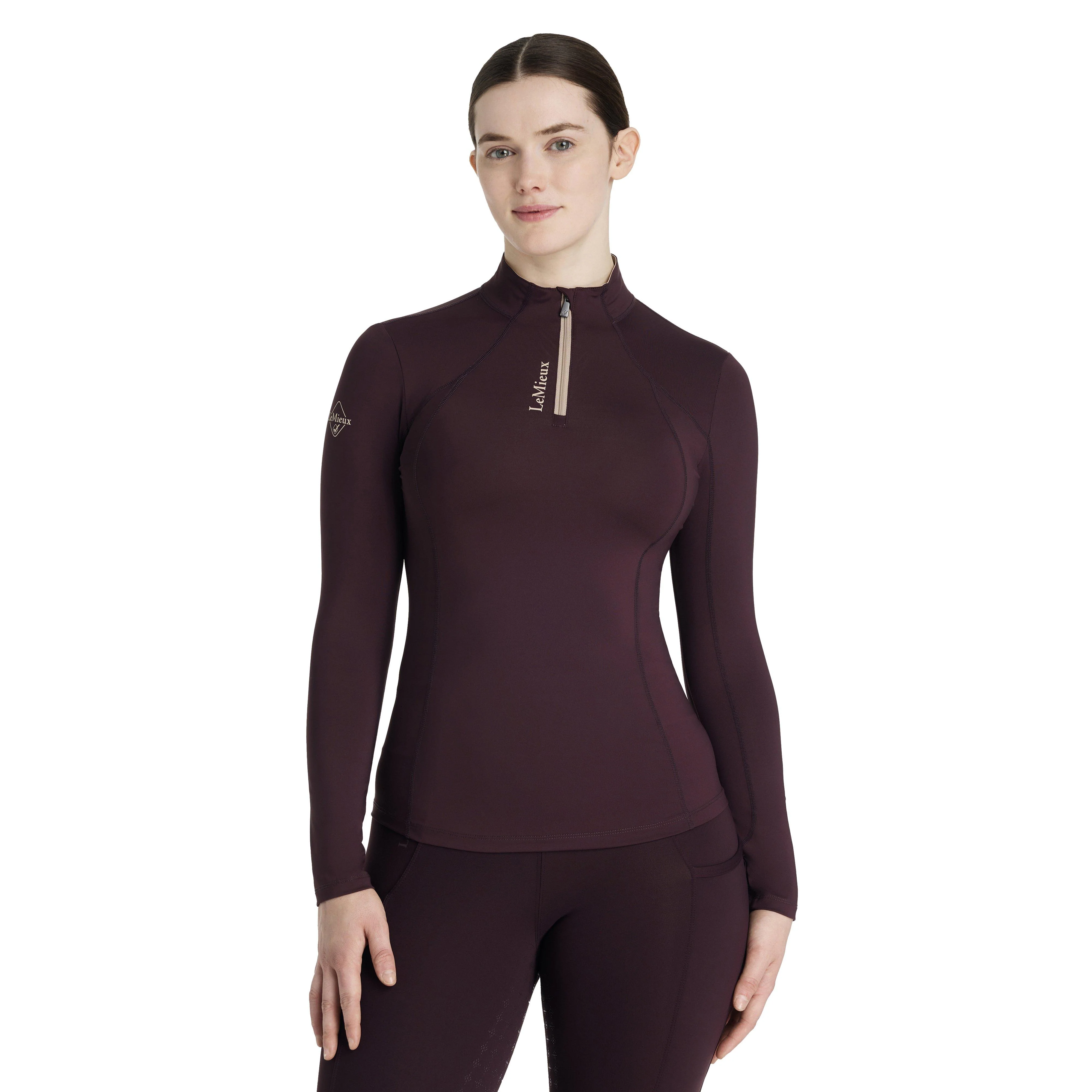 Womens Base Layer Damson - Image 7