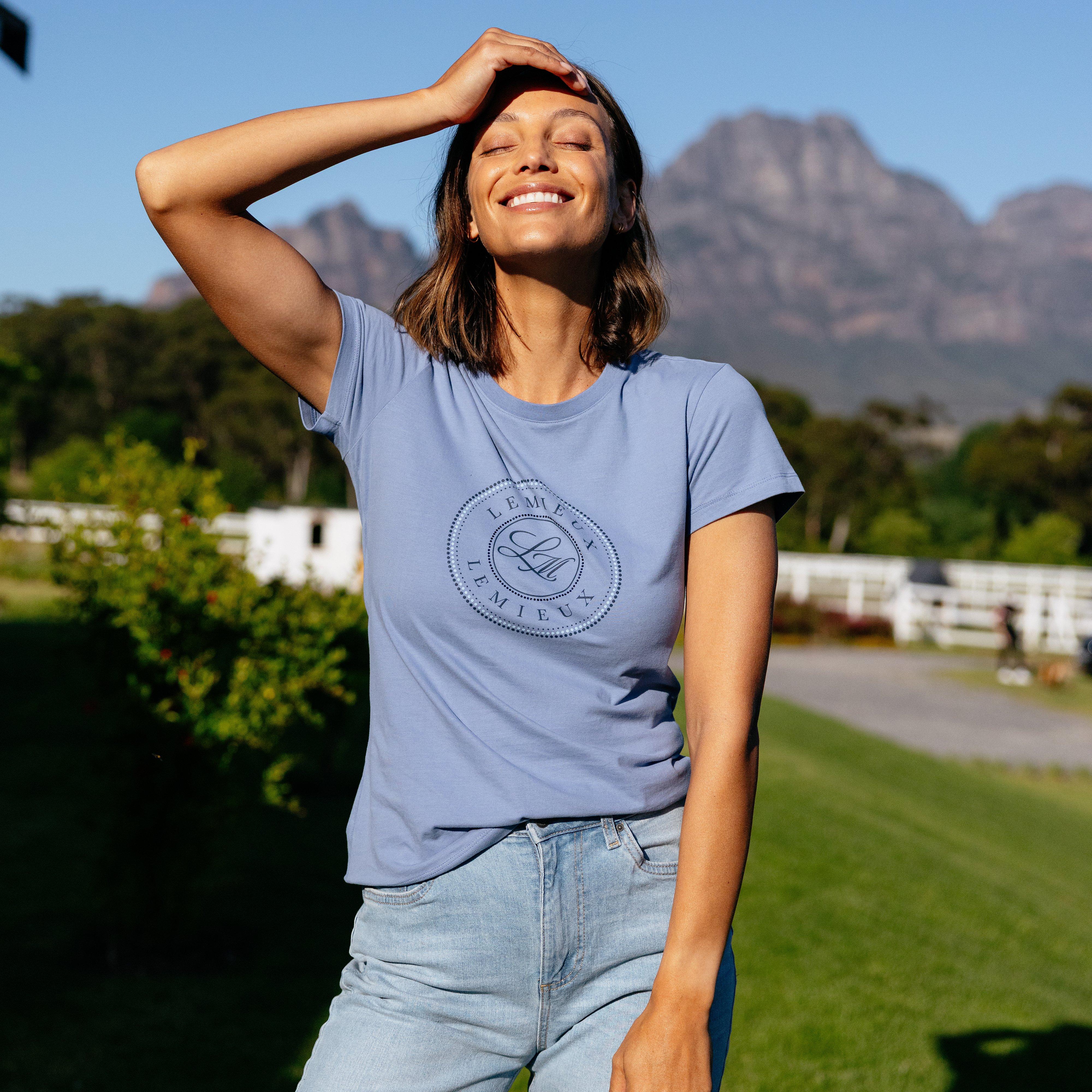 Women's Classique T-Shirt Powder Blue - Image 4