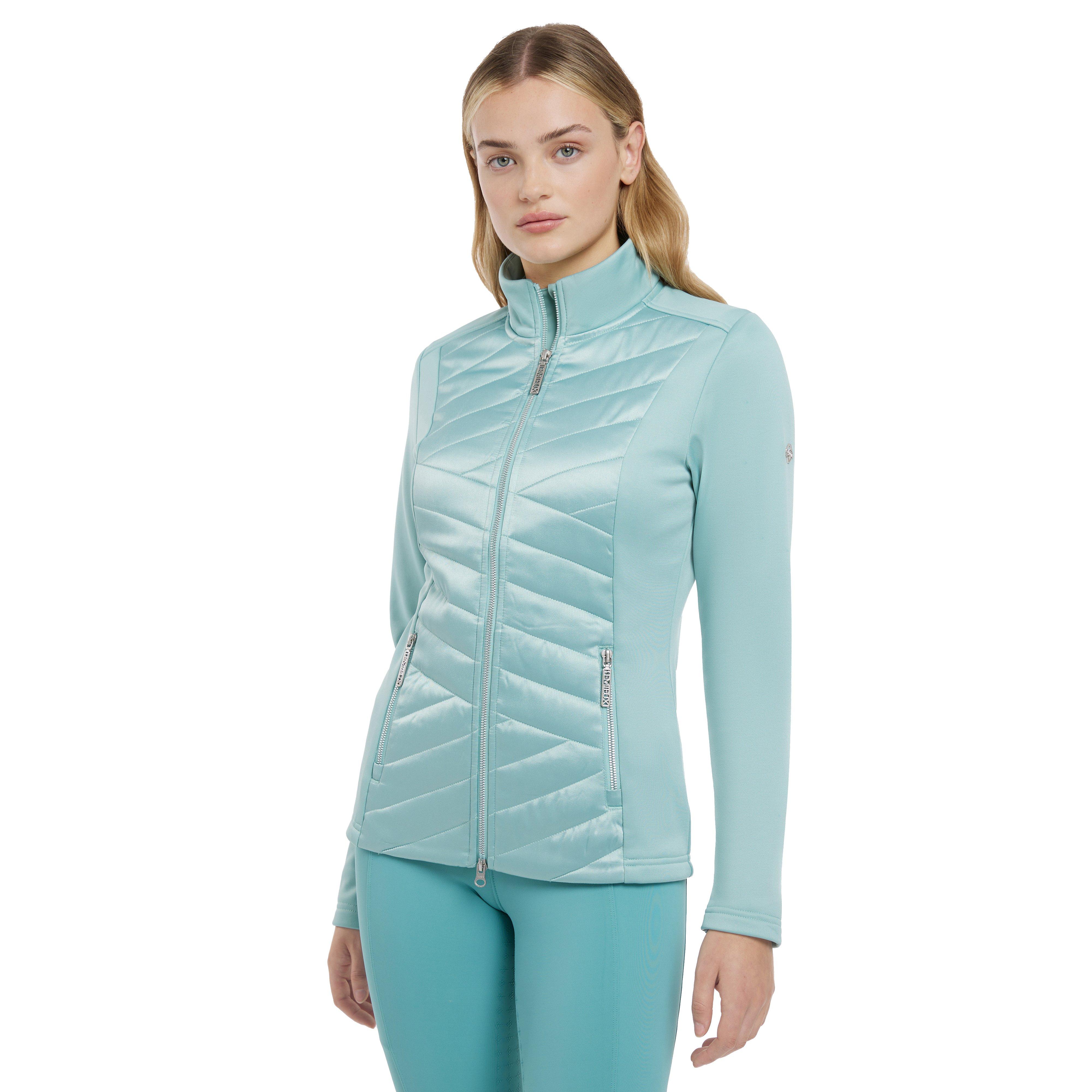 Womens Dynamique Jacket Aqua - Image 7