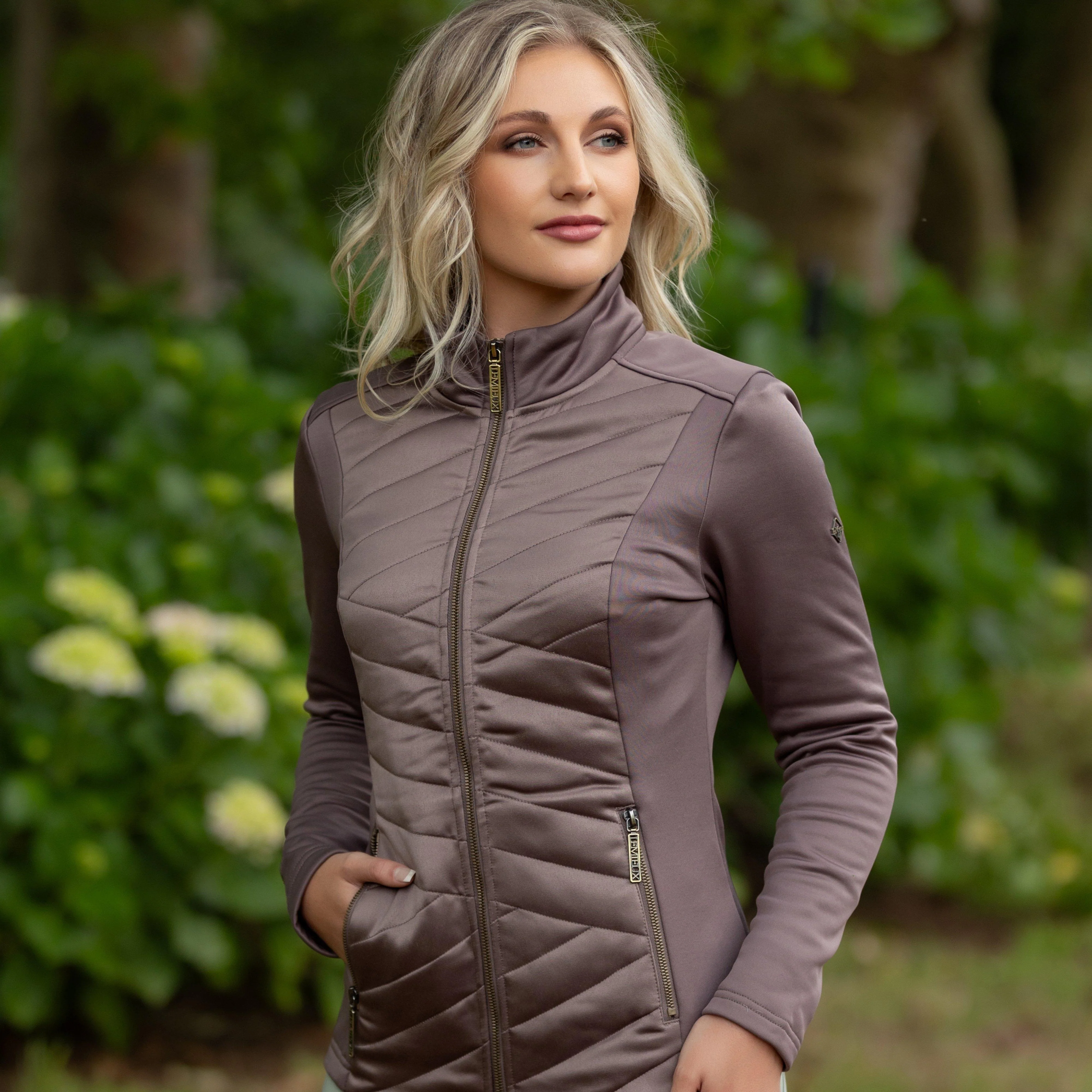 Womens Dynamique Jacket Walnut - Image 6