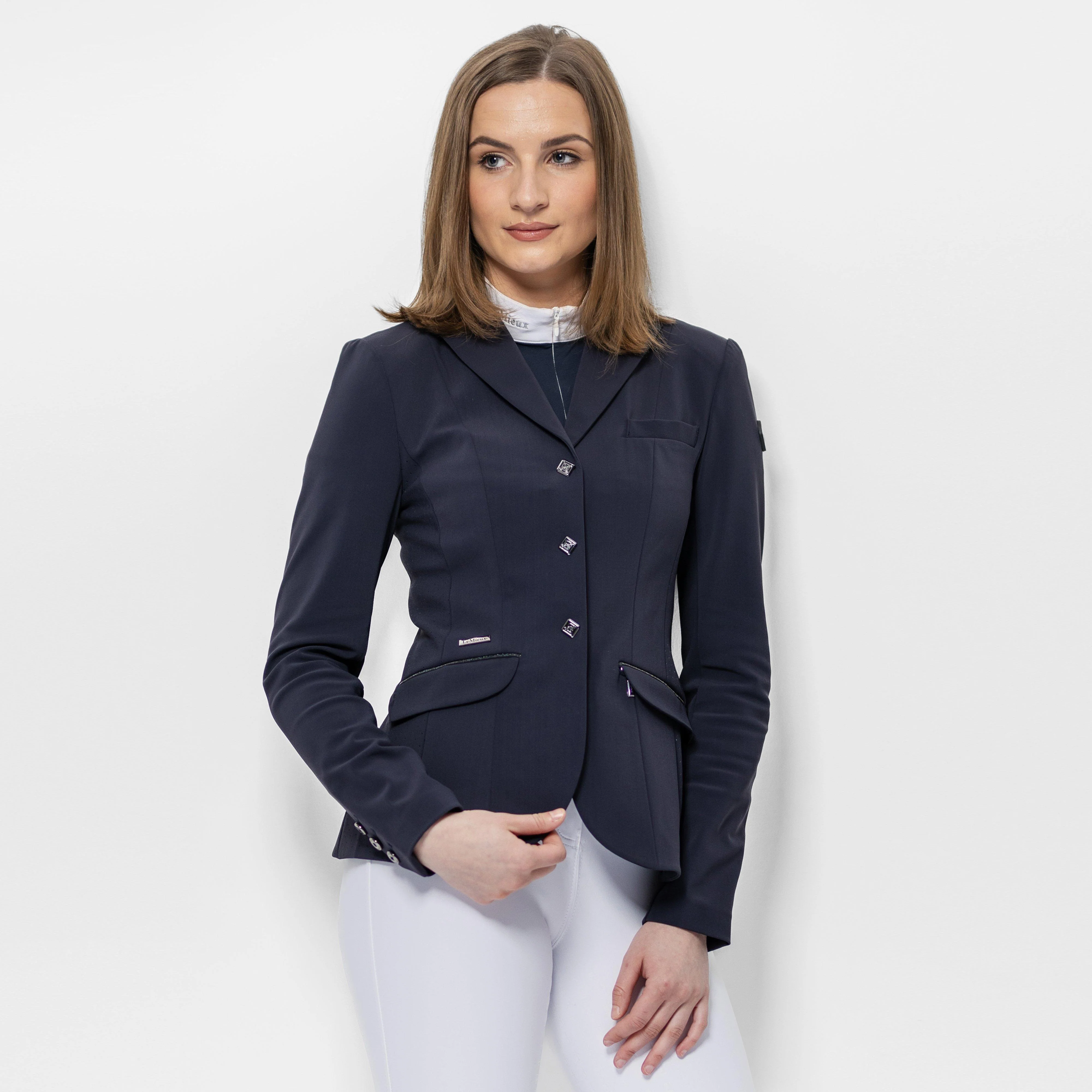 Womens Dynamique Show Jacket Navy - Image 14