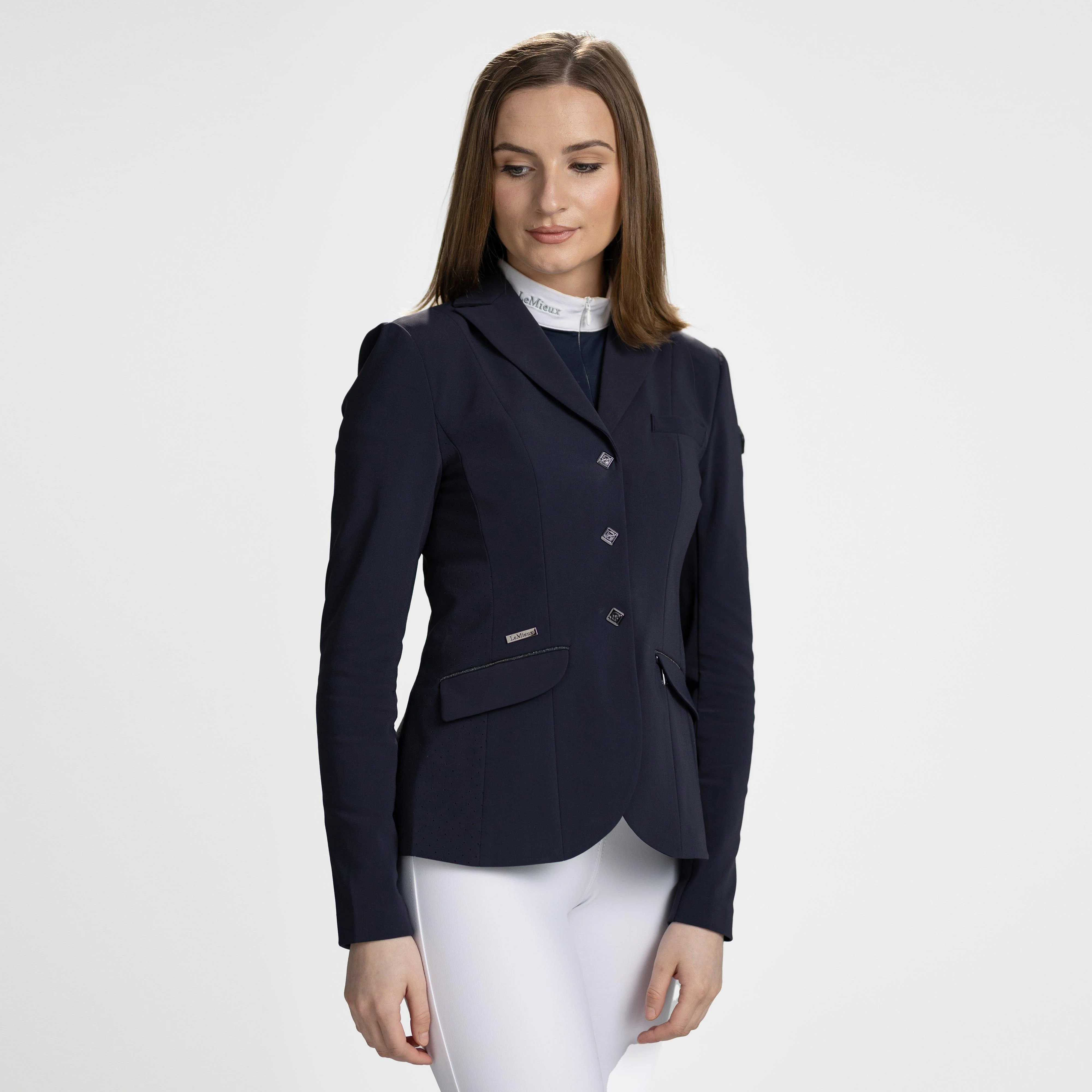Womens Dynamique Show Jacket Navy - Image 15