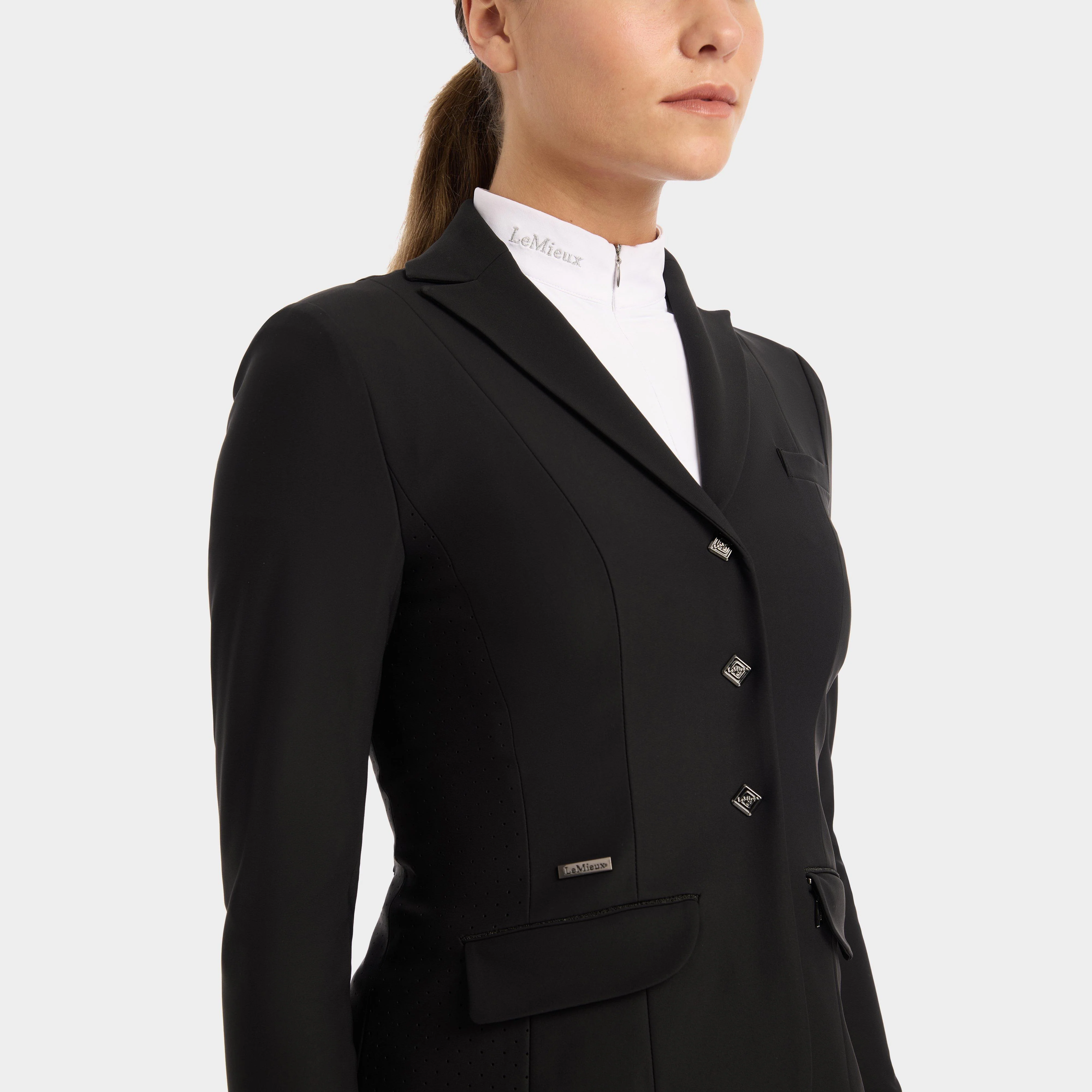 Womens Dynamique Show Jacket Navy - Image 3