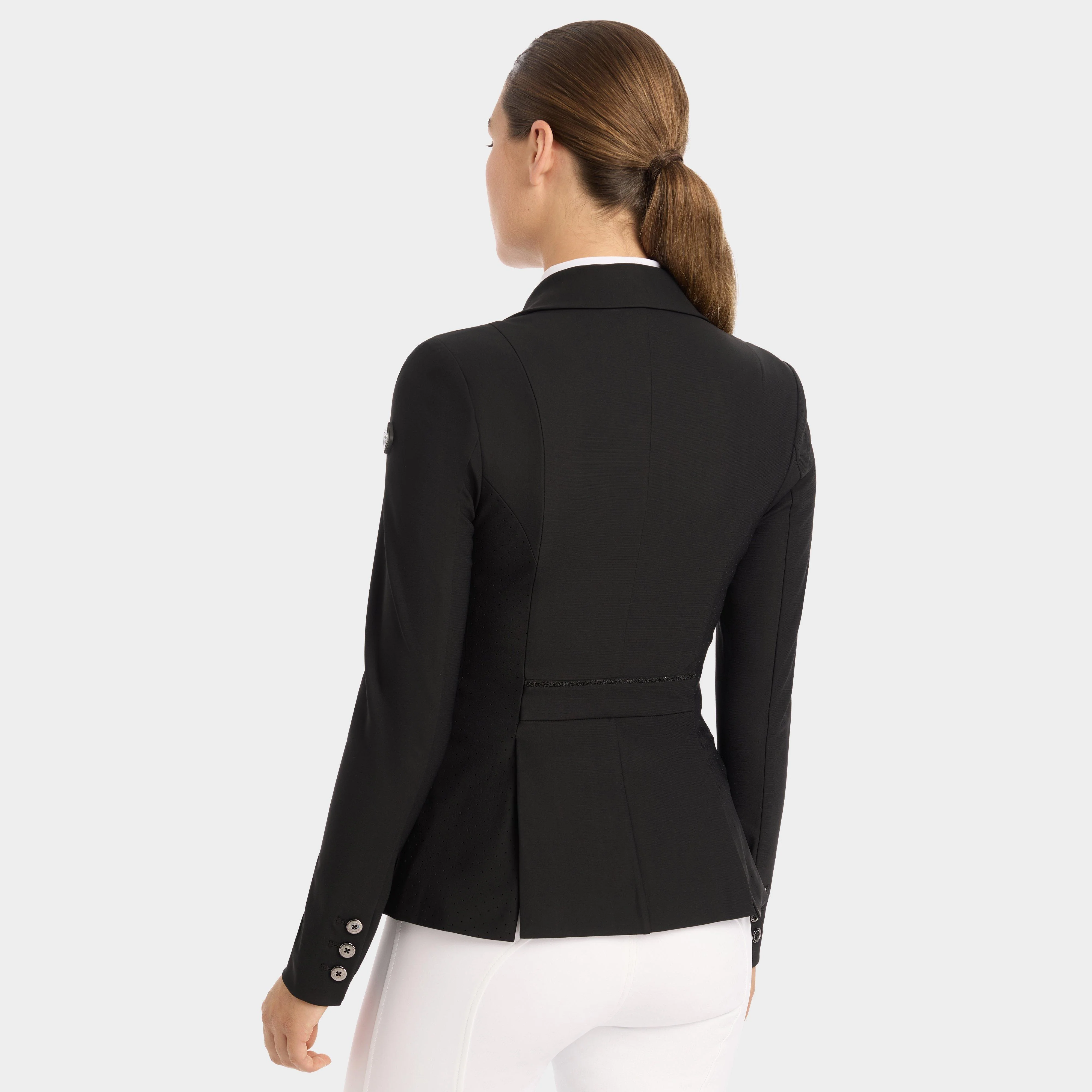 Womens Dynamique Show Jacket Navy - Image 4
