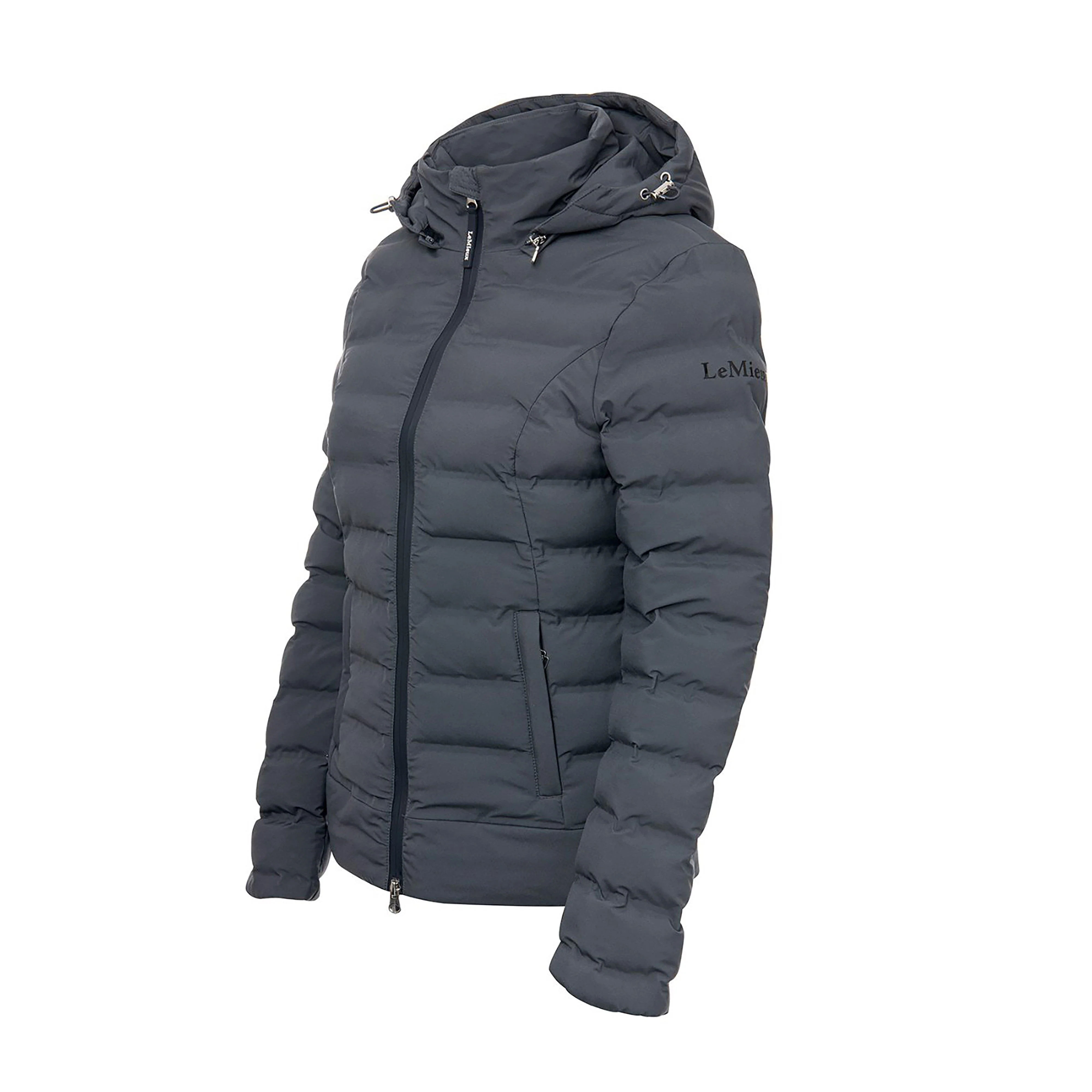 Womens Elise Waterproof Puffer Grey - Image 4