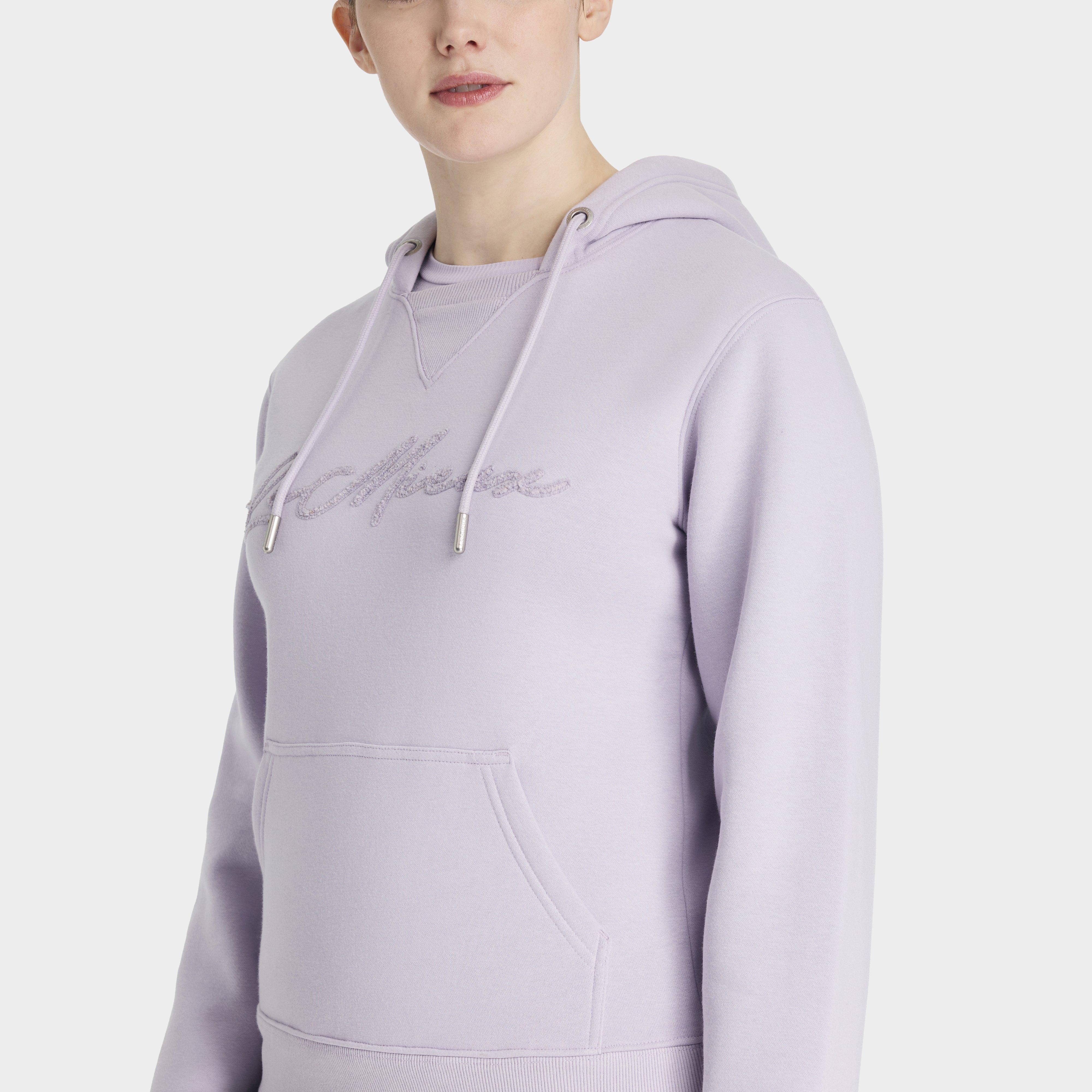 Womens Elspeth Hoodie Lilac - Image 3