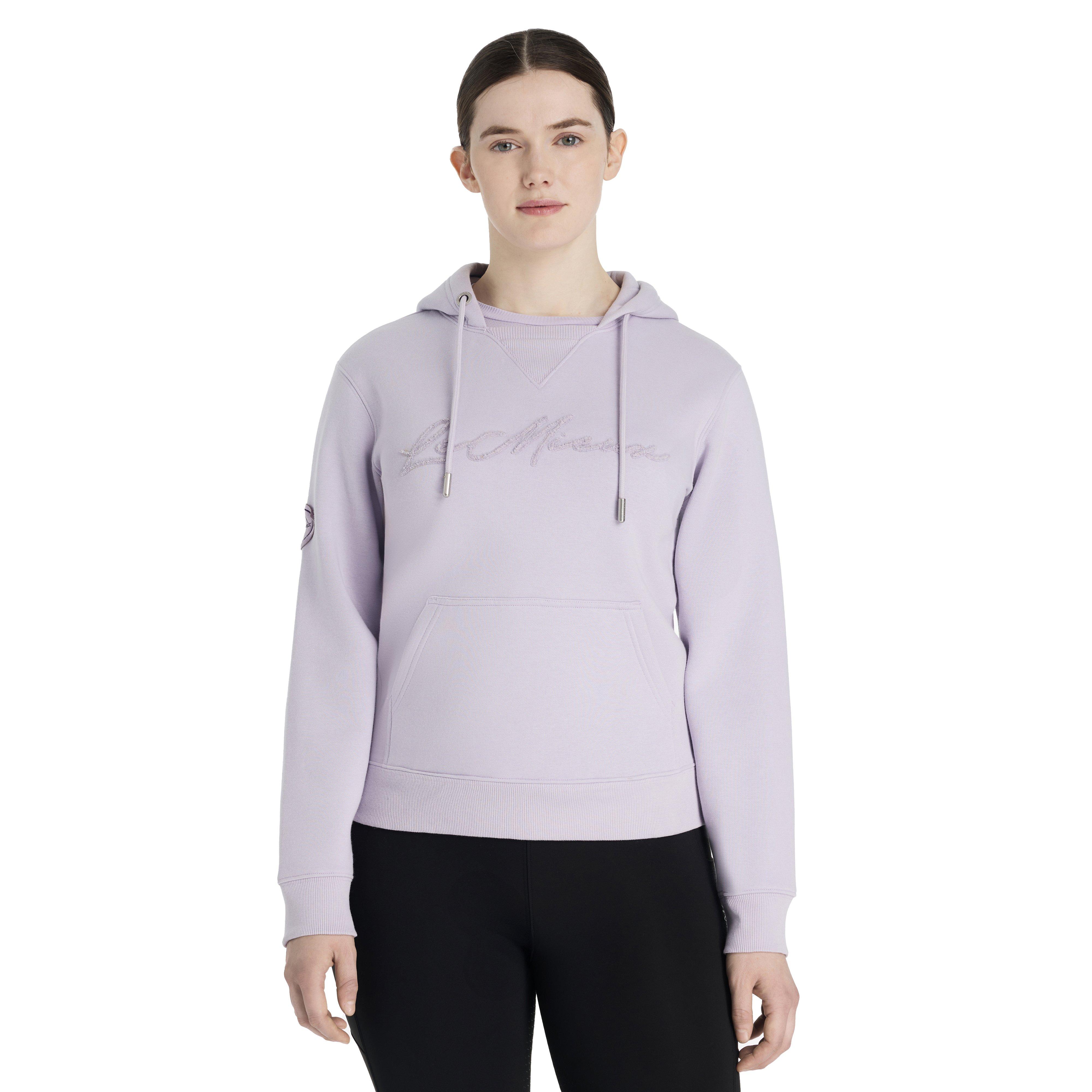 Womens Elspeth Hoodie Lilac - Image 7