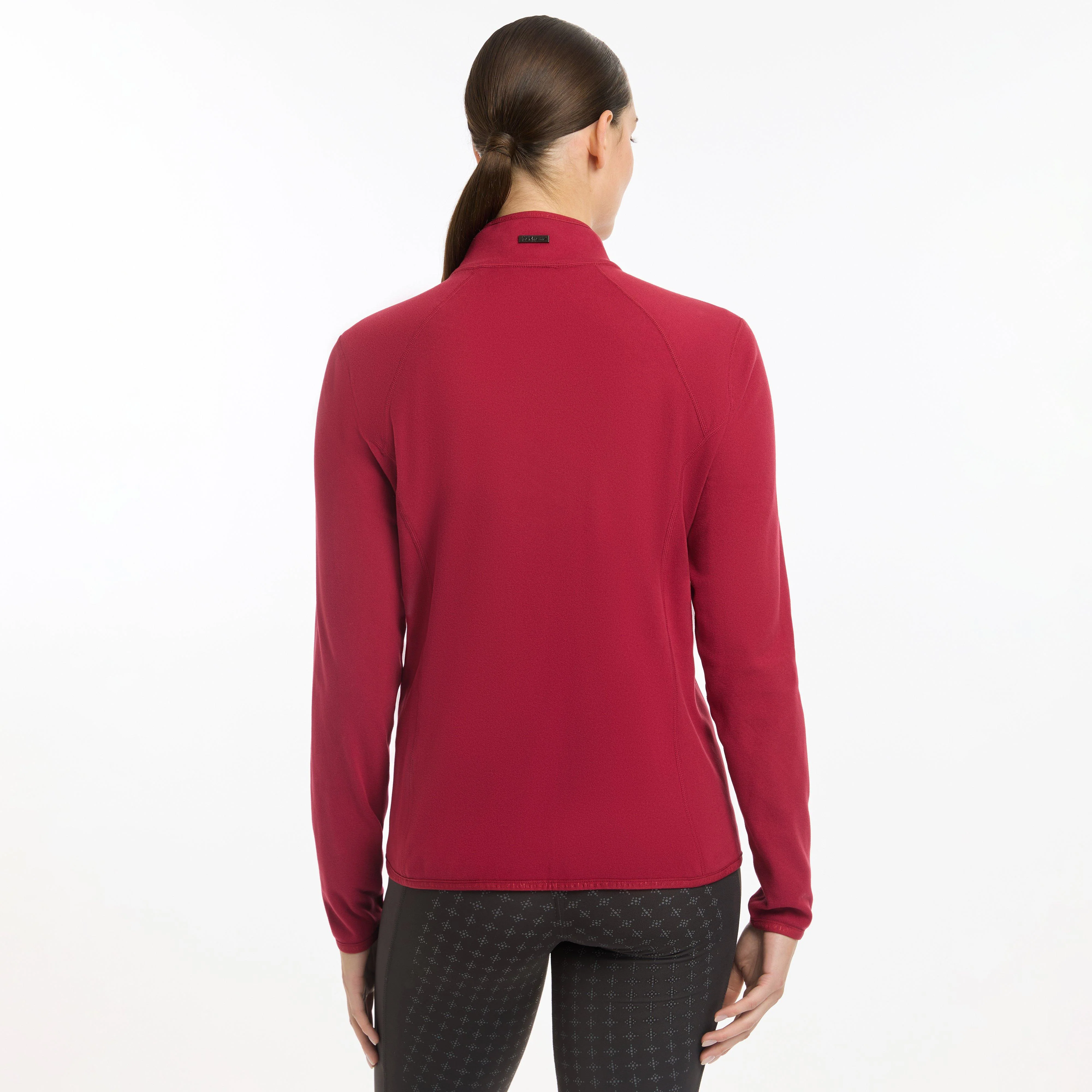 Womens Faye Fleece Zip Through Ember - Image 2