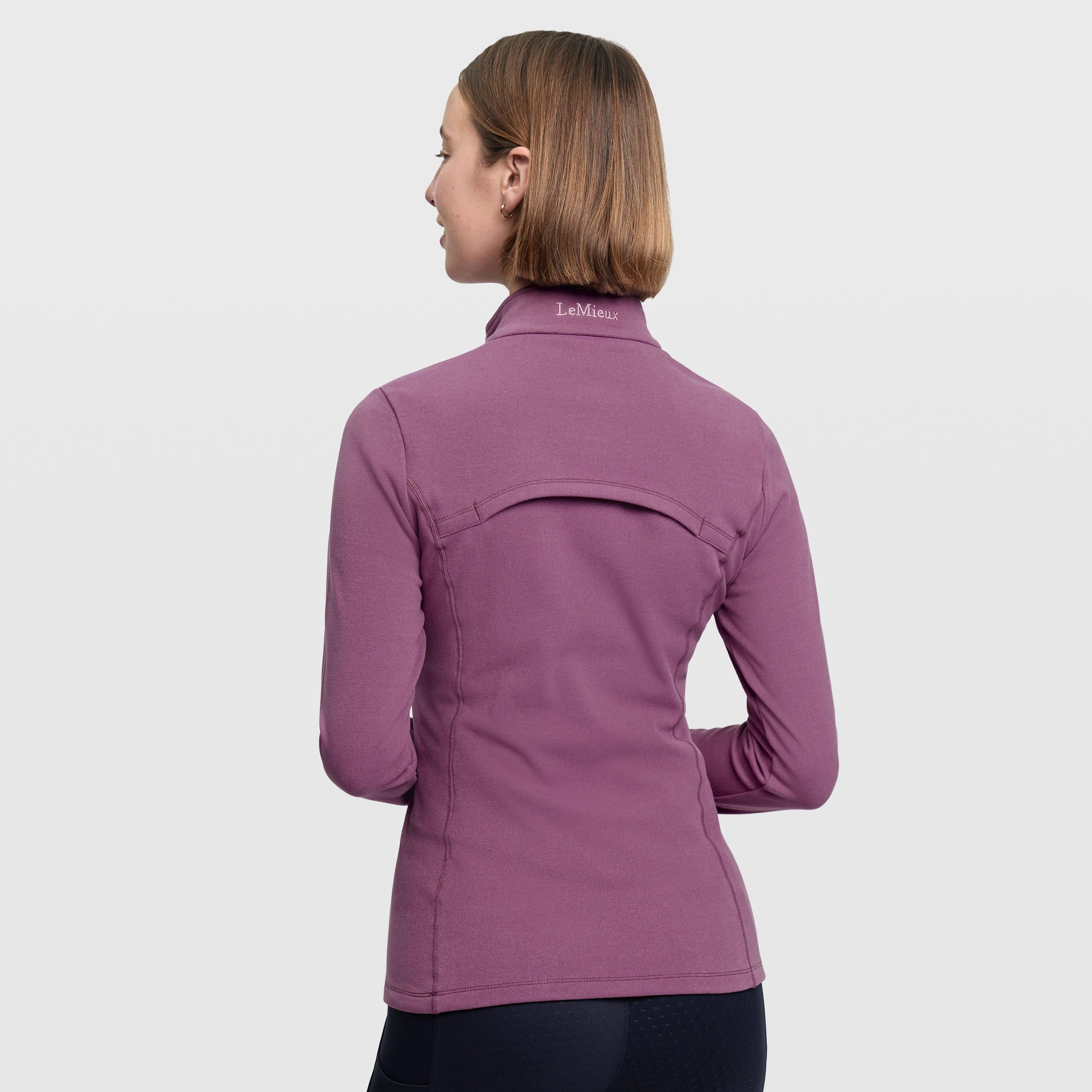 Women's Frances Quarter Zip Fleece Mallow - Image 2