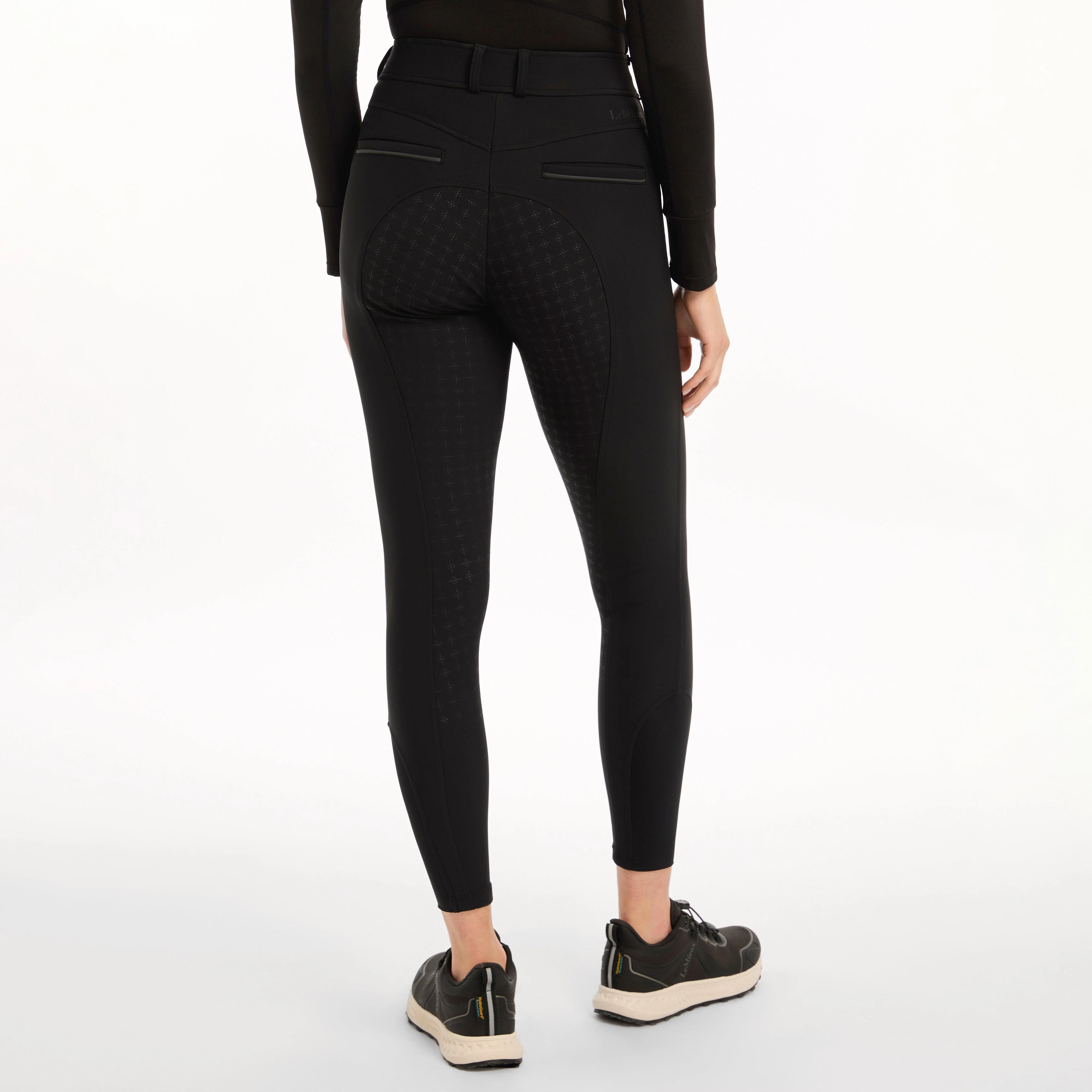 Womens Isabelle Full Seat Breeches Black - Image 2