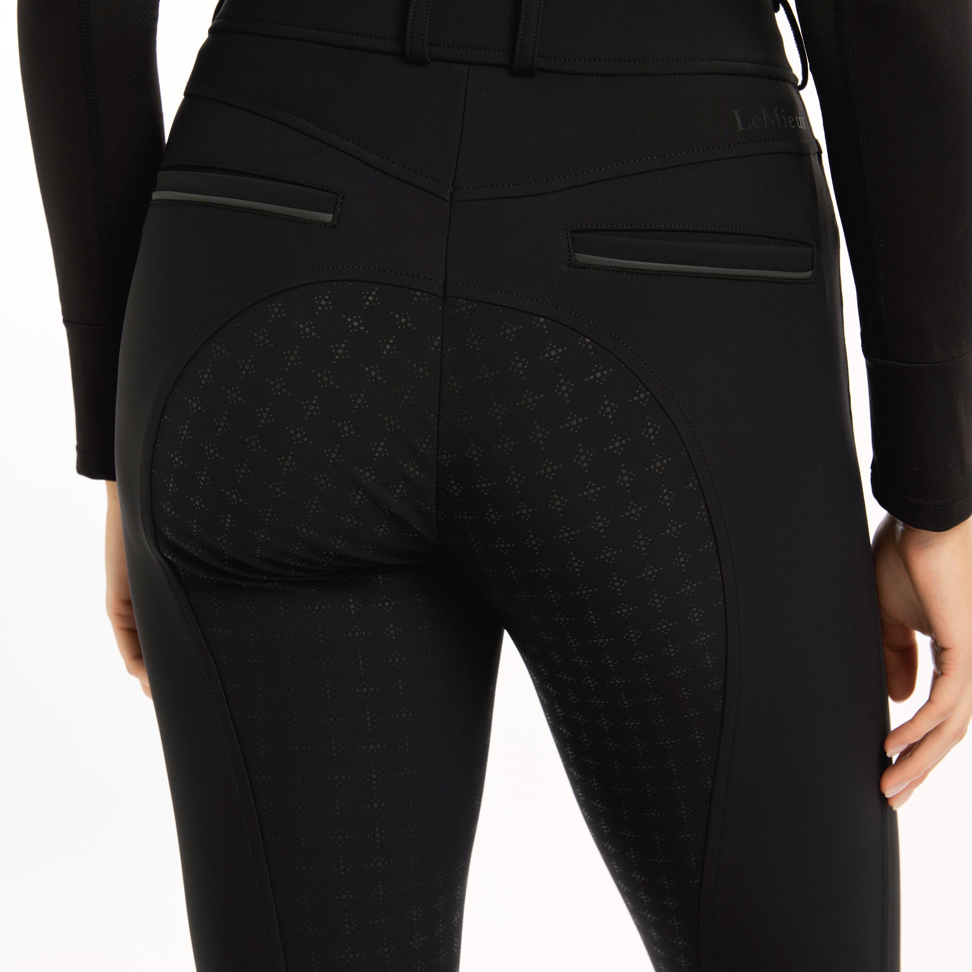 Womens Isabelle Full Seat Breeches Black - Image 4