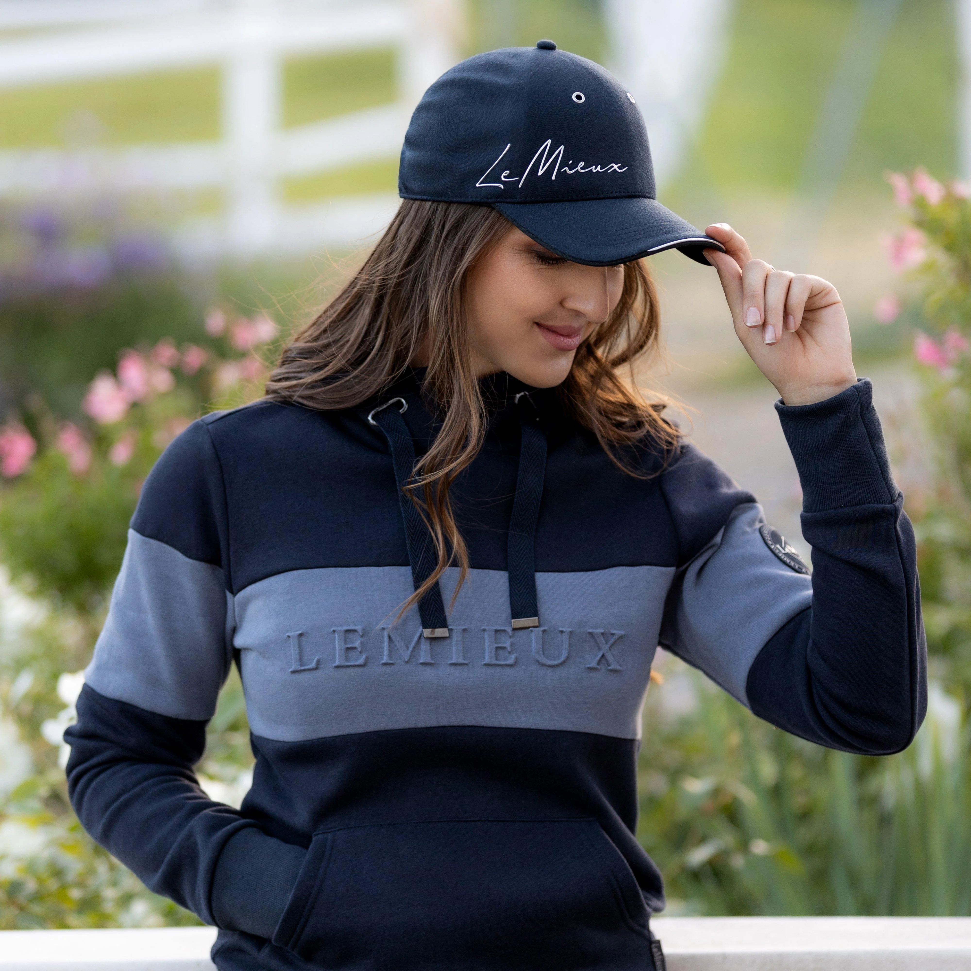 Womens Jade Pop Over Navy - Image 2