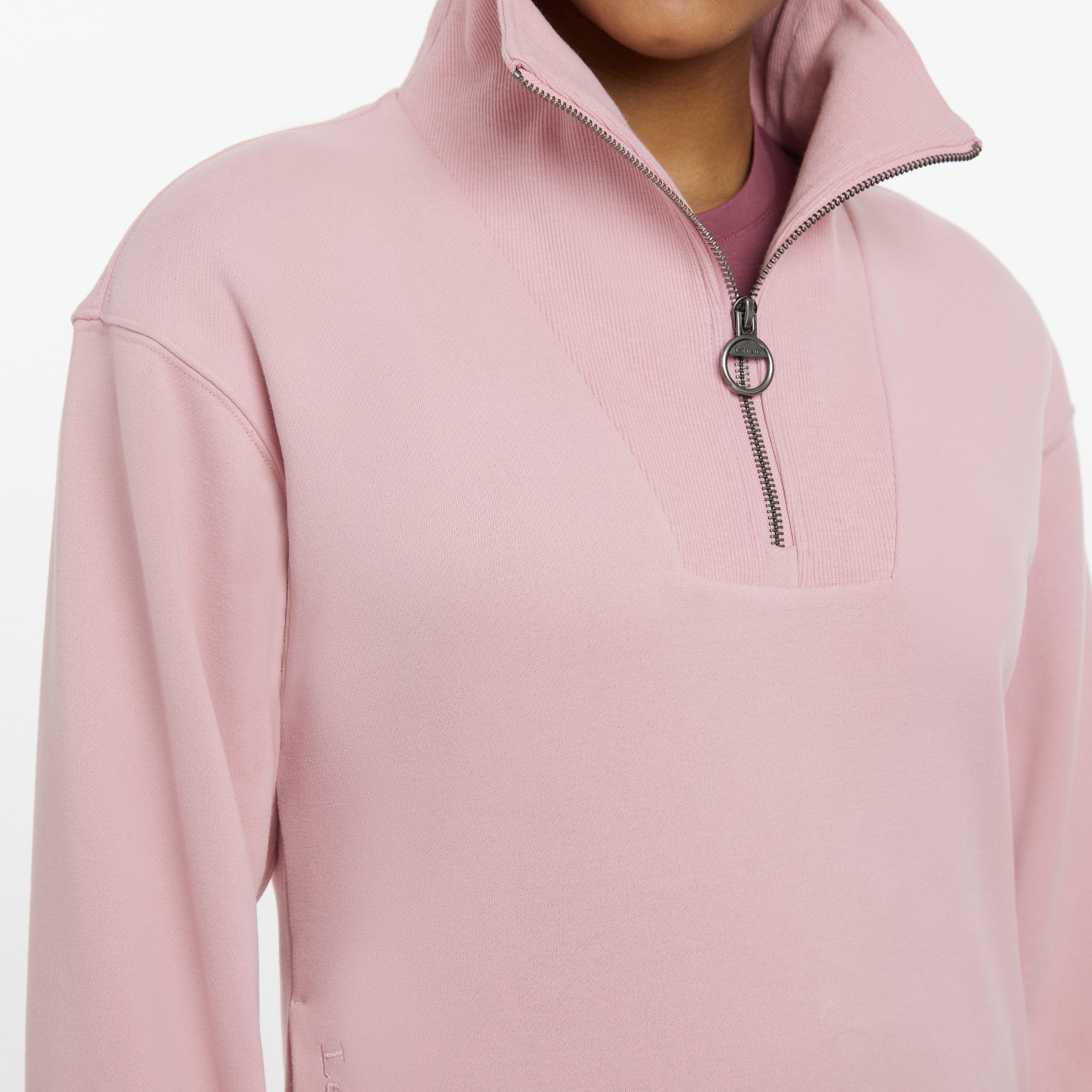 Womens Keira Quarter Neck Sweater Blossom - Image 3