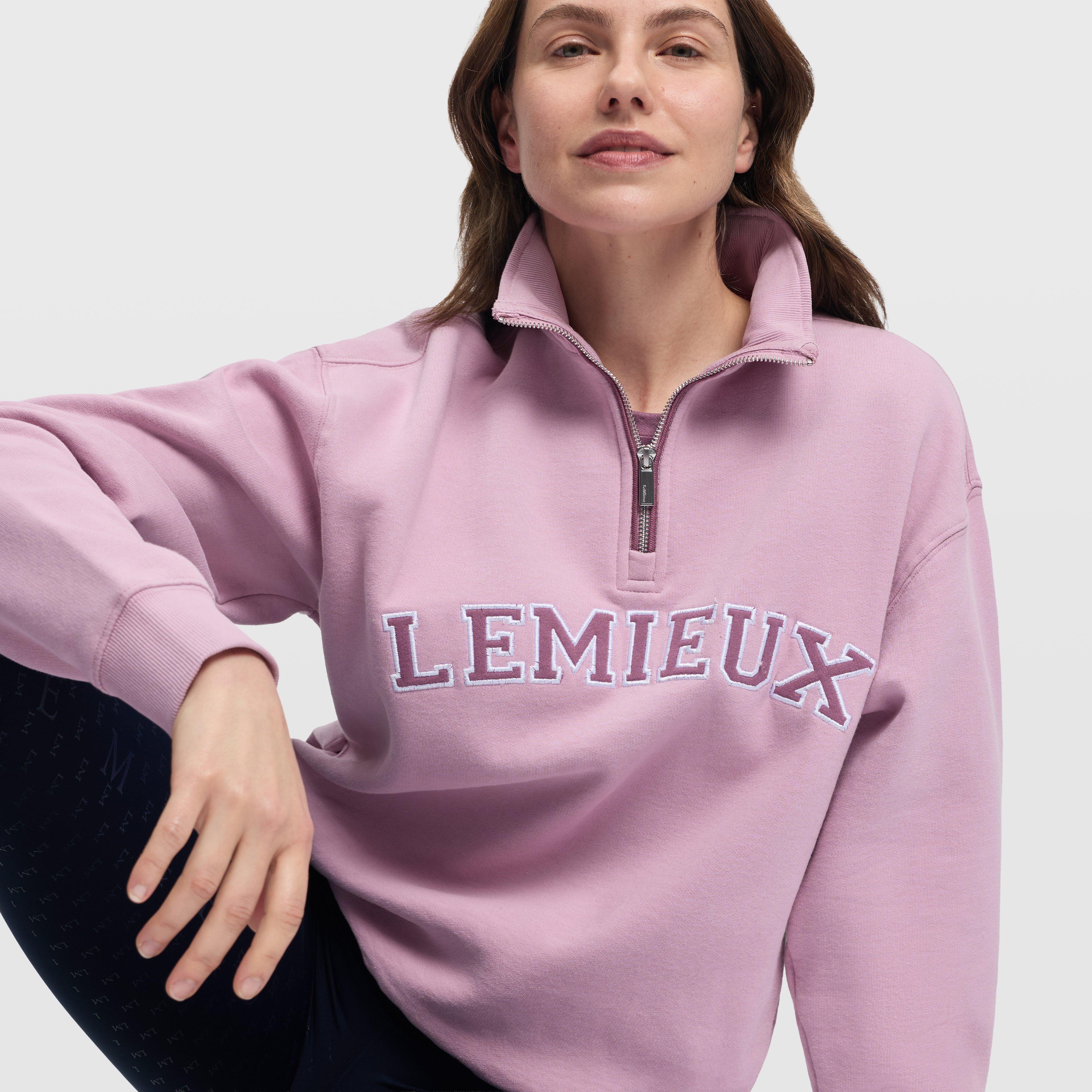 Women's Kelsie 1/4 Zip Sweatshirt Fondant - Image 3