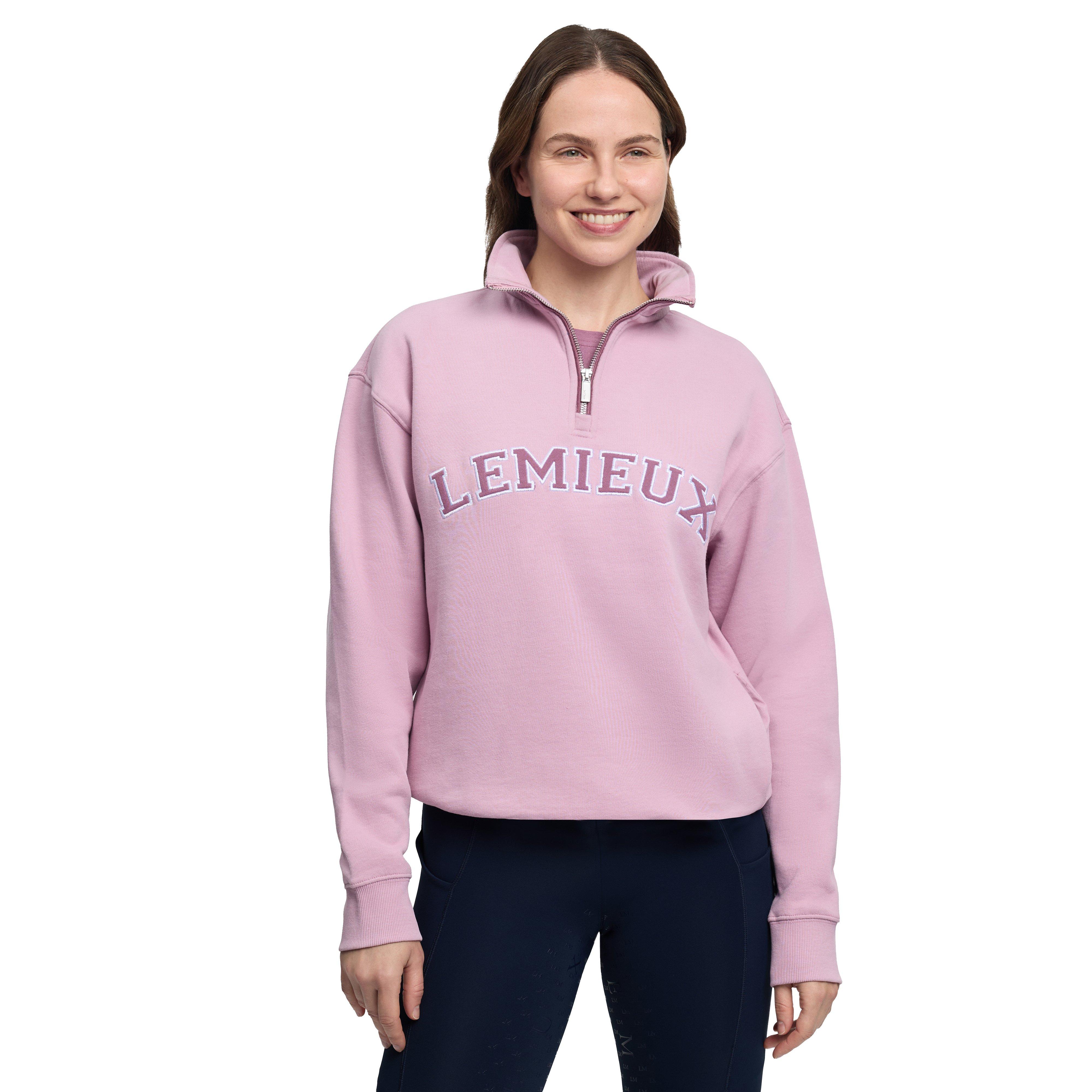 Women's Kelsie 1/4 Zip Sweatshirt Fondant - Image 6