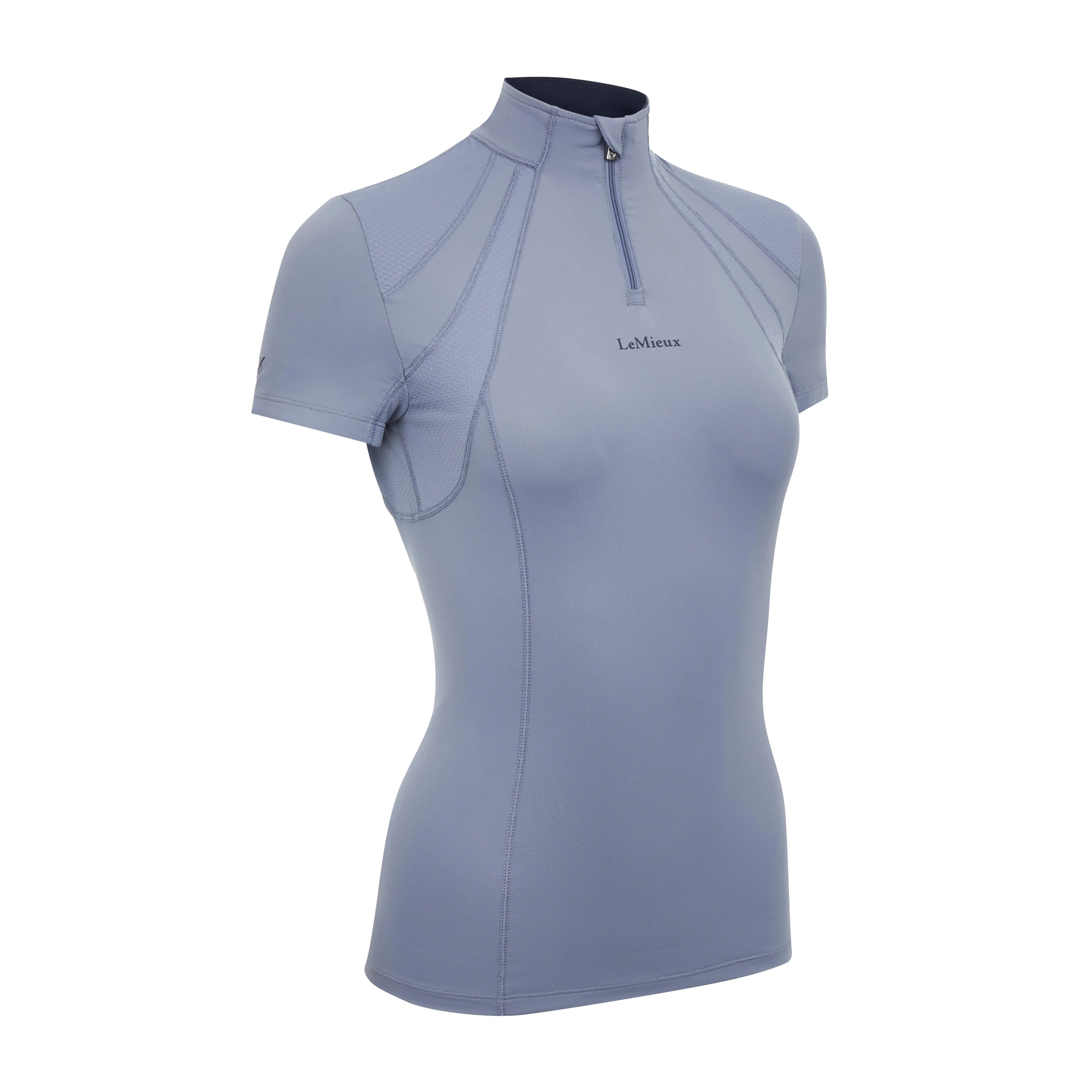 Womens Mia Mesh Short Sleeve Base Layer Jay Blue - Image 3