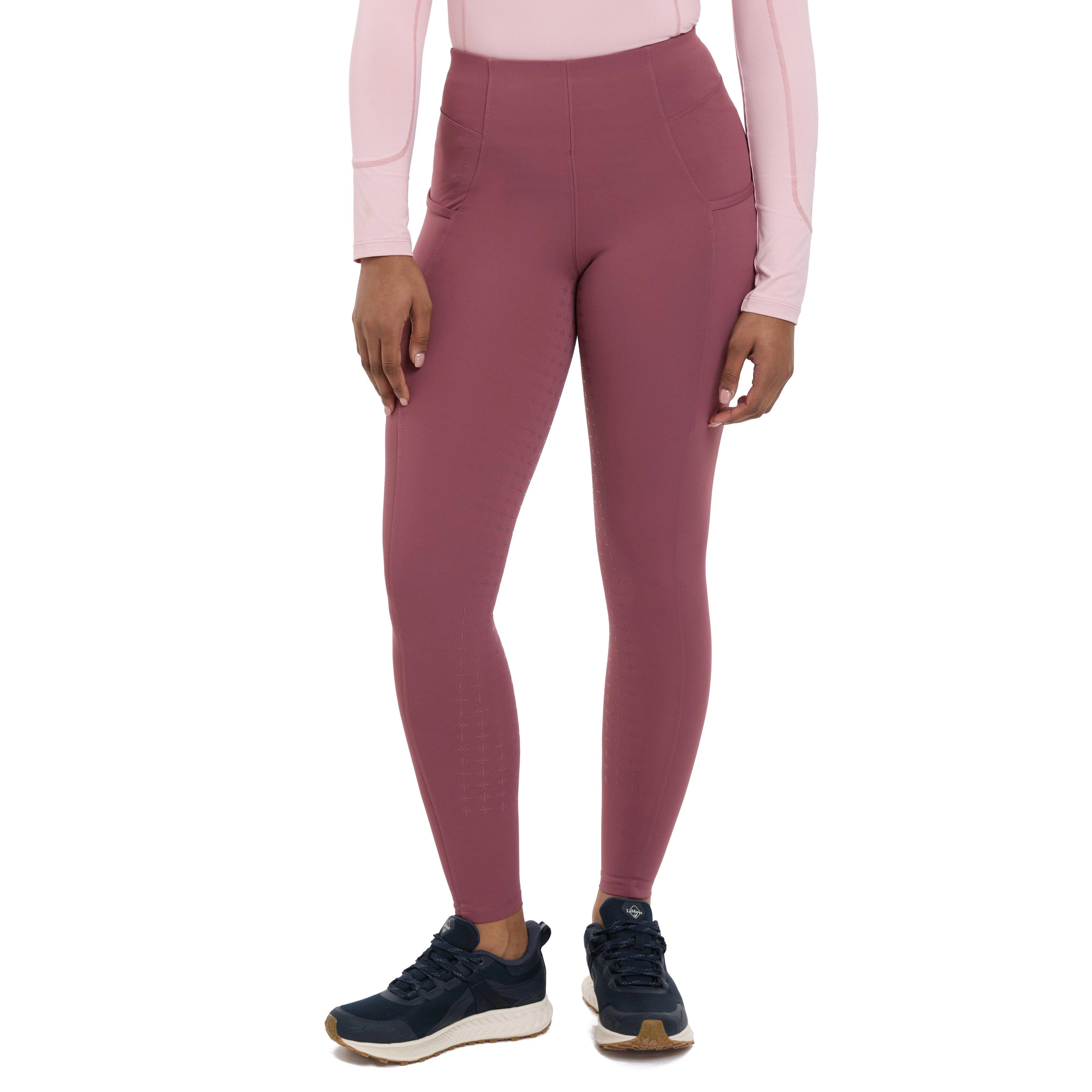 Womens Naomi Pull On Breeches Rosewood - Image 7