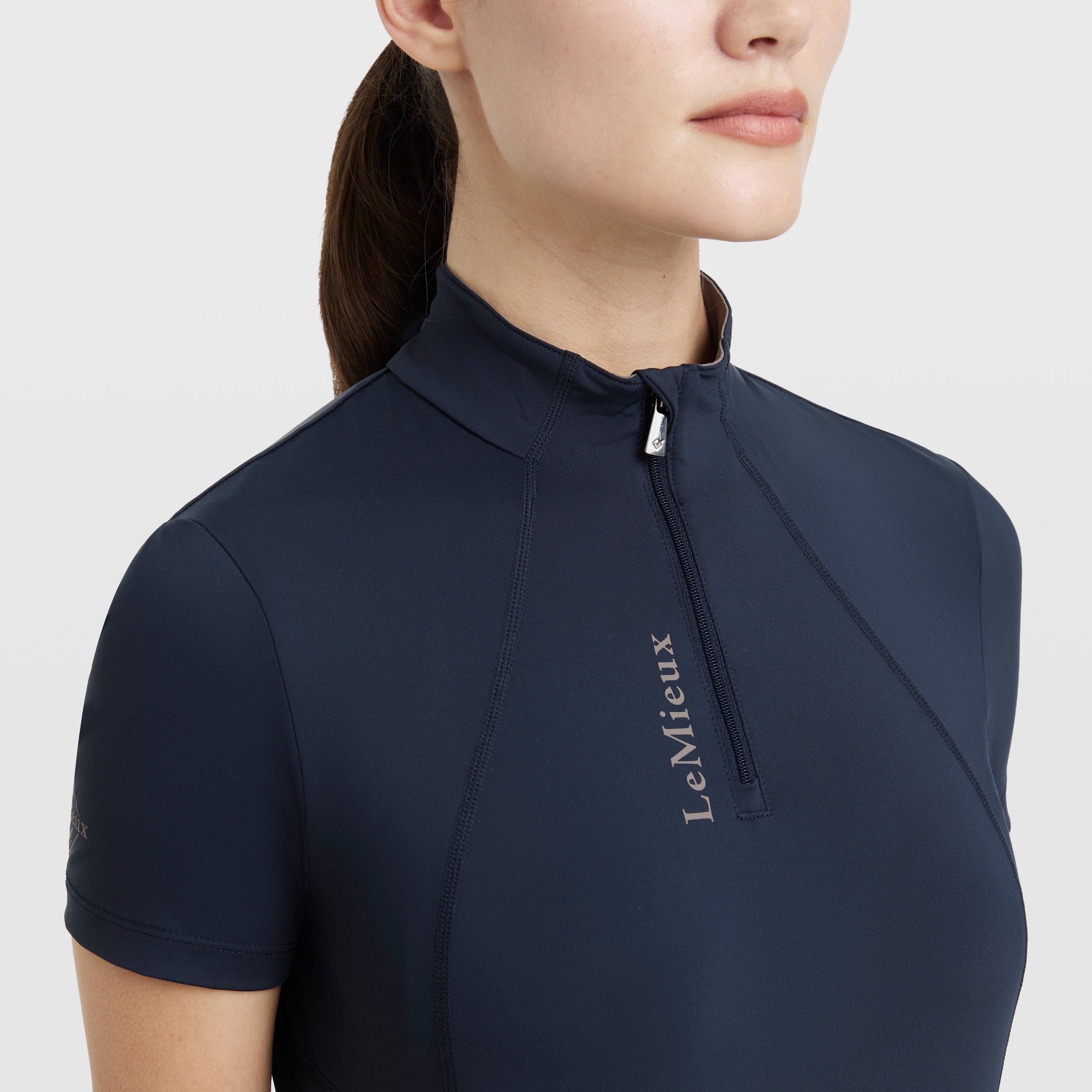 Women's Short Sleeve Base Layer Navy - Image 4