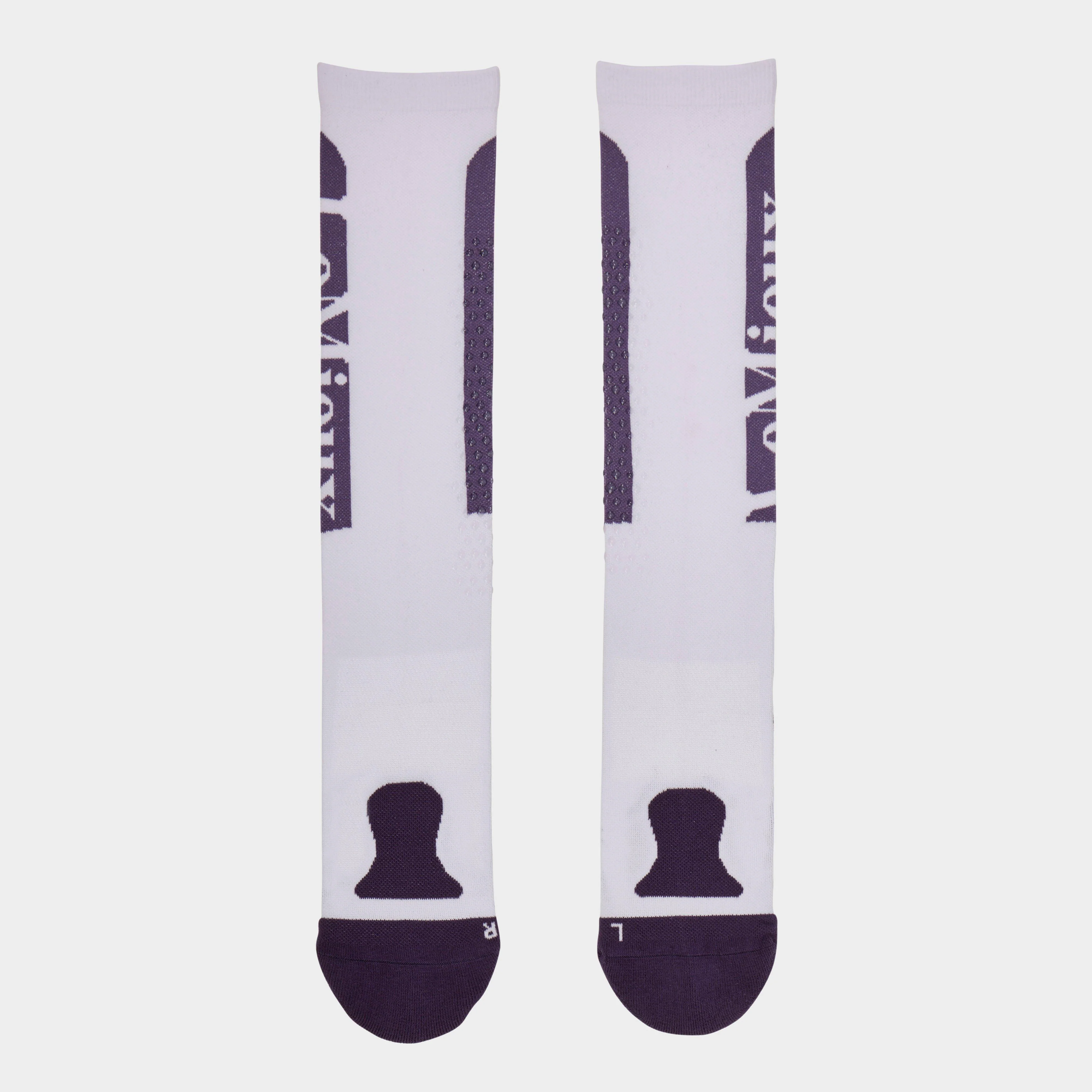 Womens Silicone Socks Lilac - Image 2