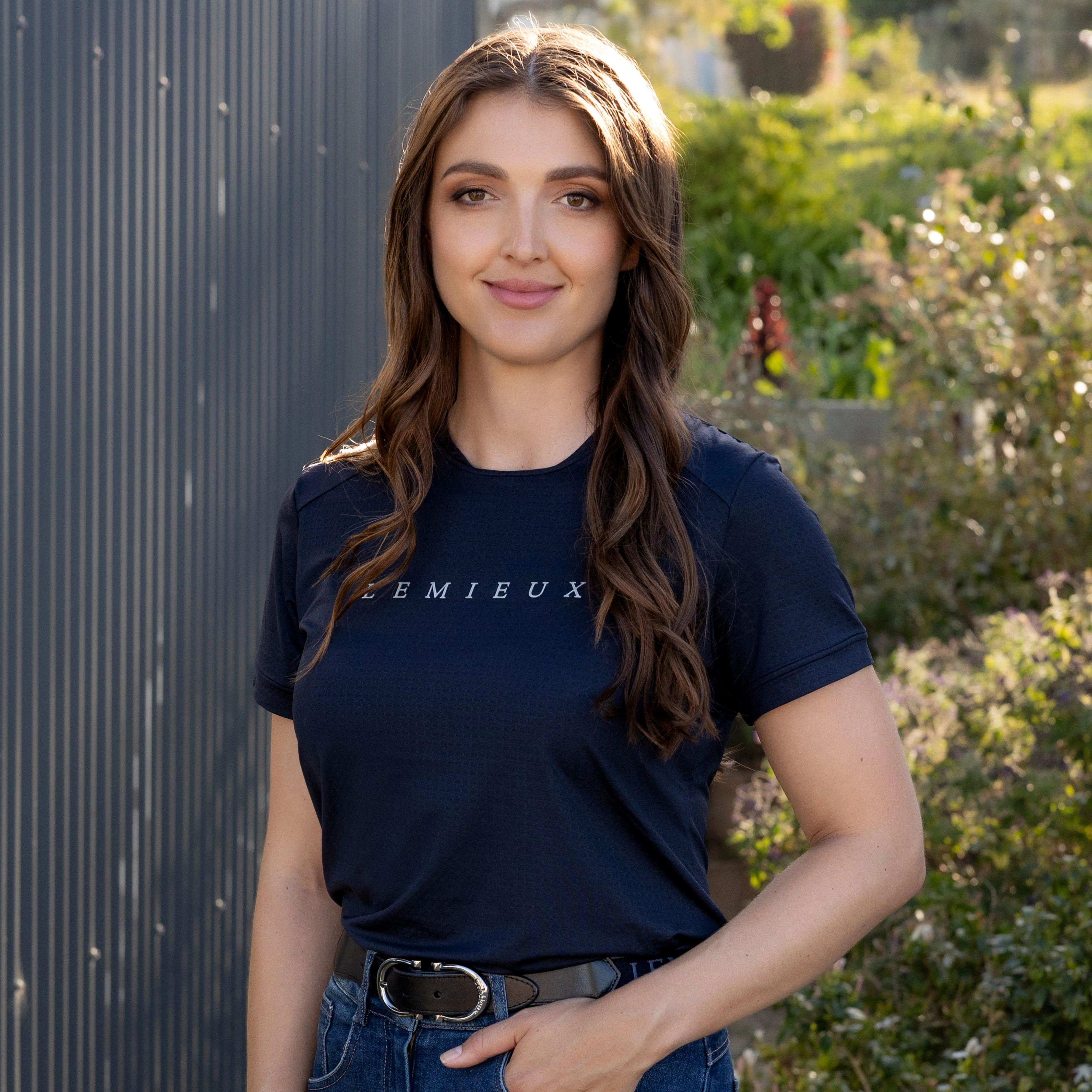 Womens Sports T-Shirt Navy - Image 7