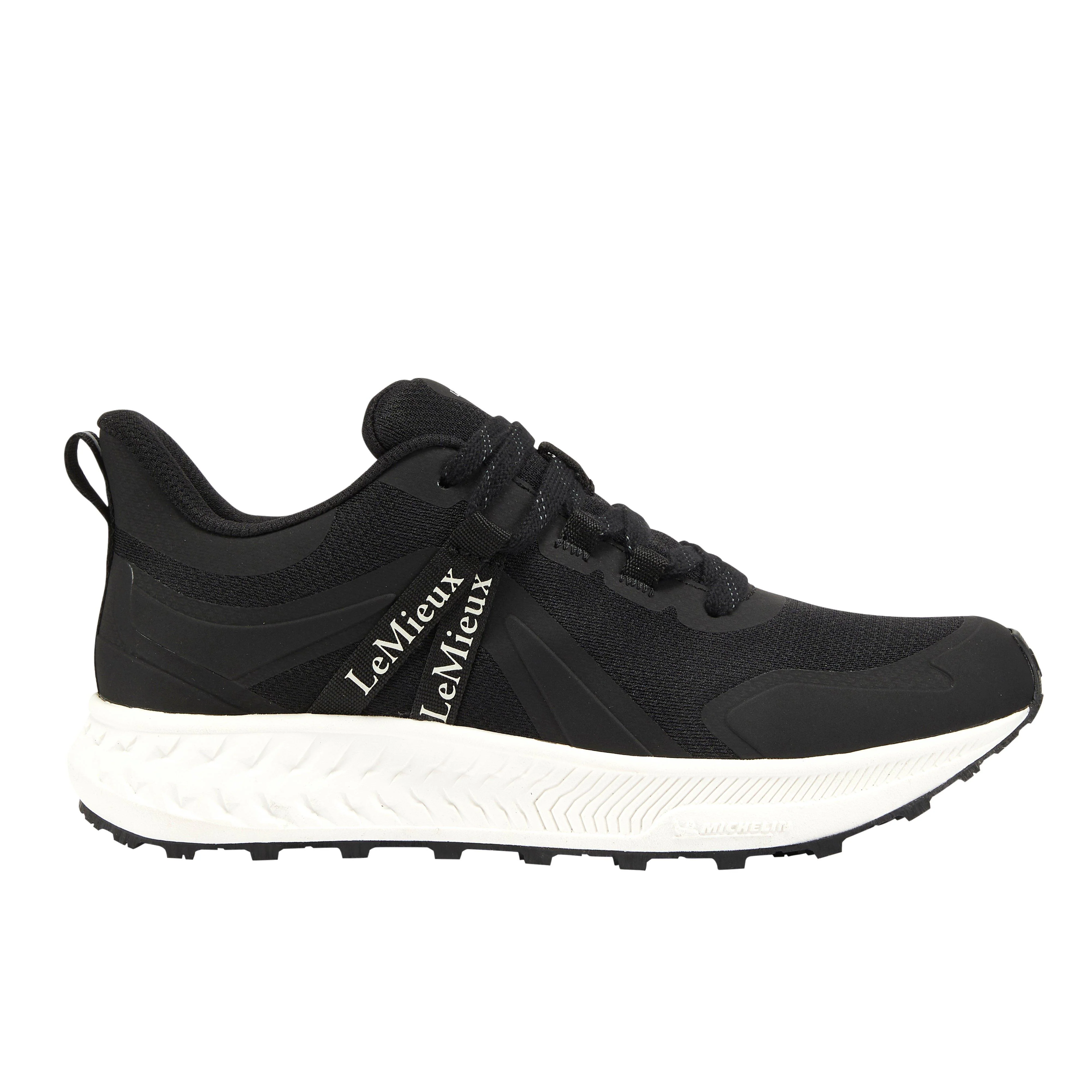 Womens Trax Waterproof Trainers Black - Image 11