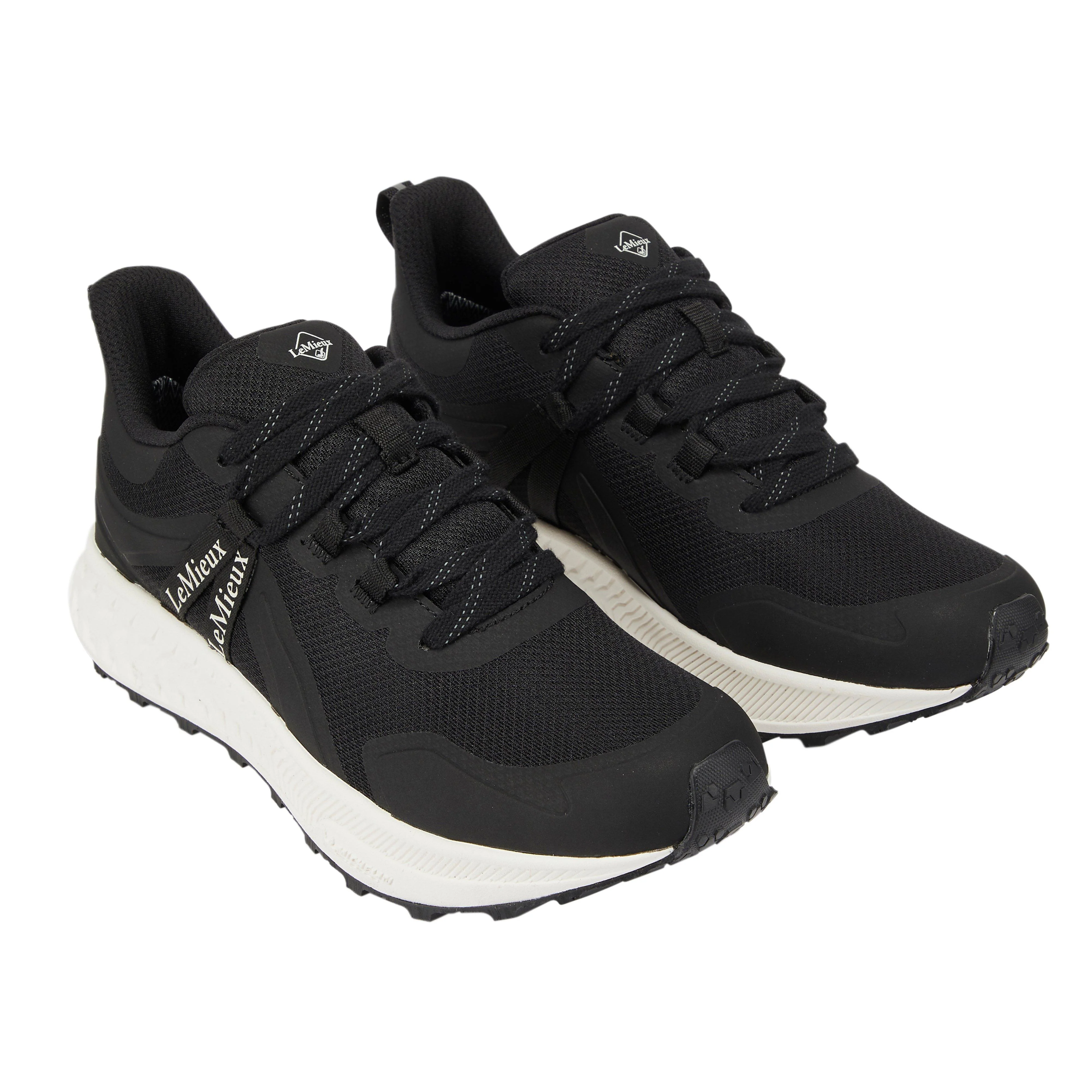 Womens Trax Waterproof Trainers Black - Image 3
