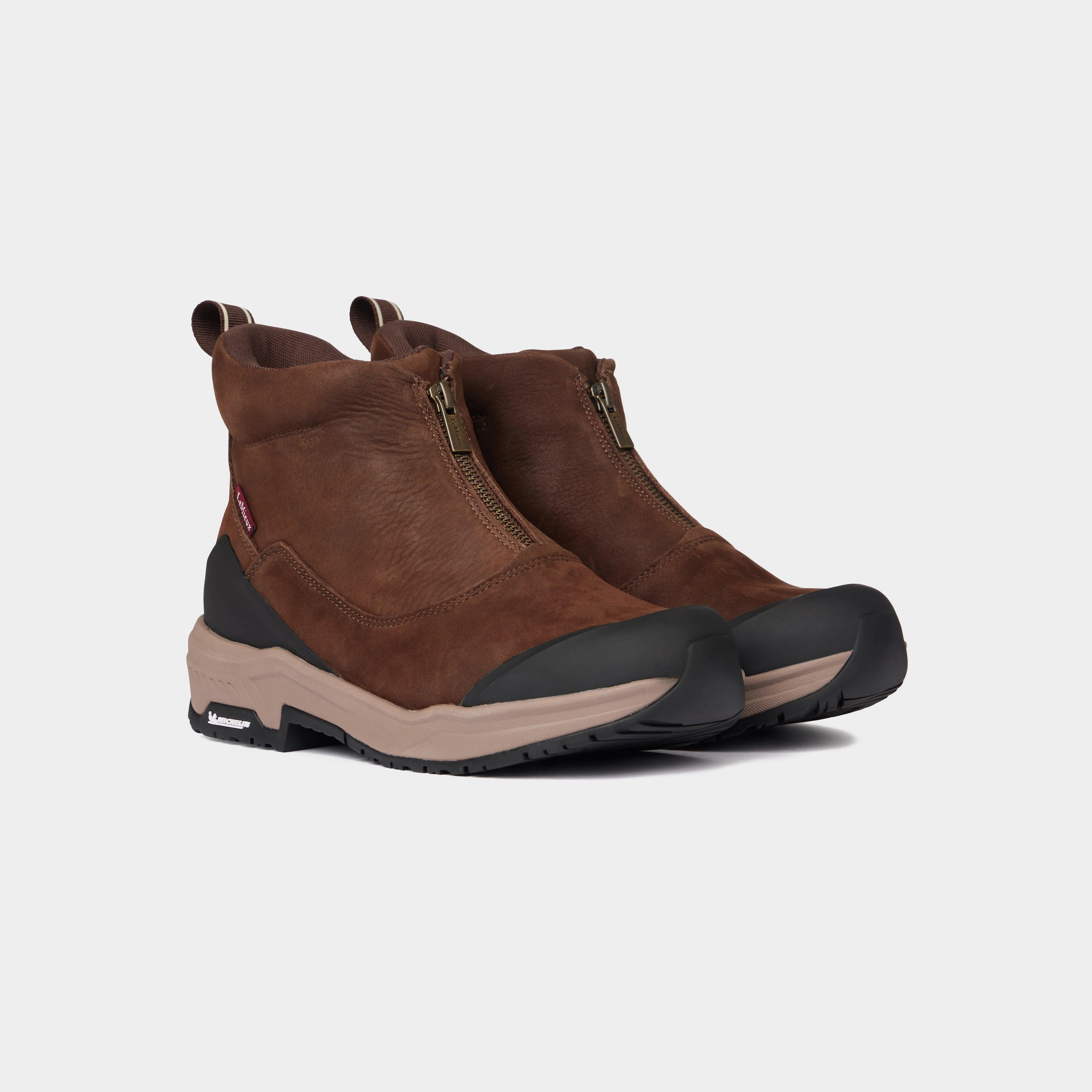 Women's Trex Zip Waterproof Boots Brown - Image 4