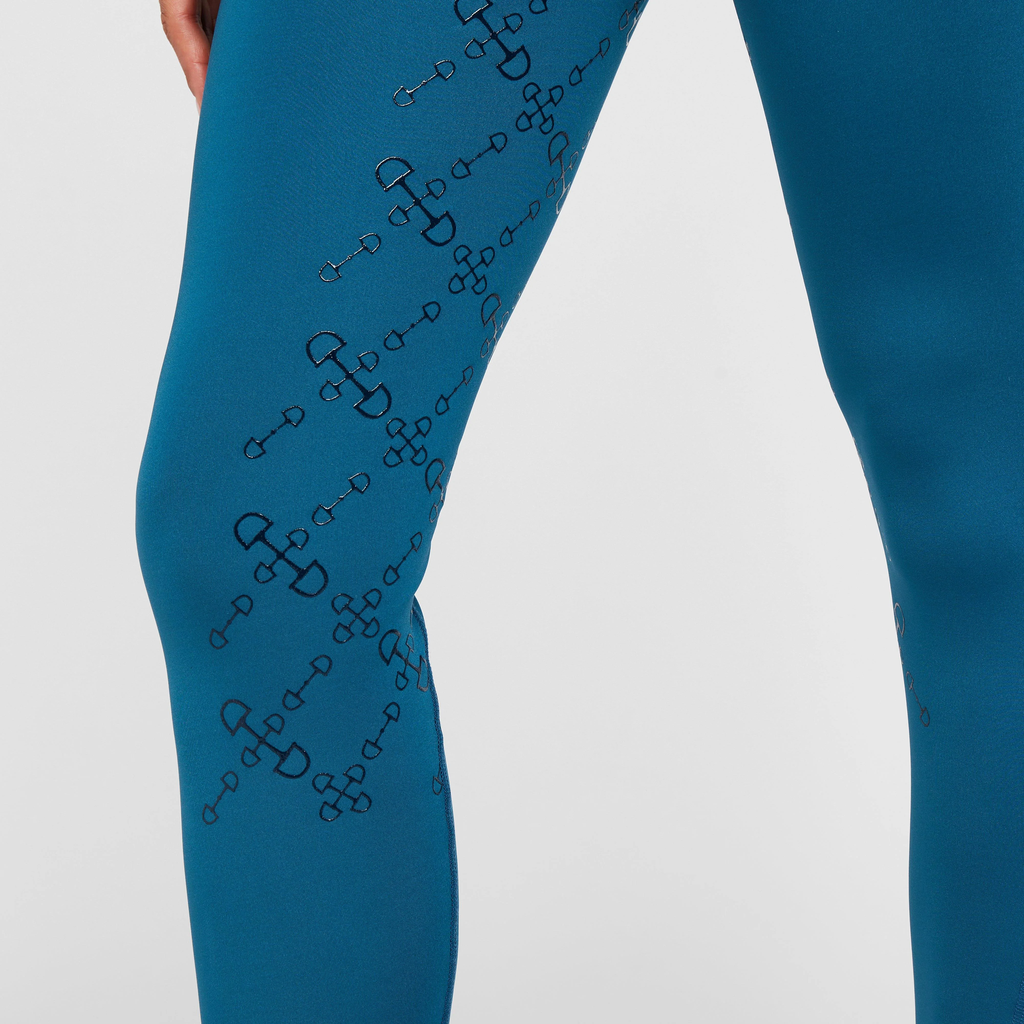 Womens Winter Pull On Breeches Marine - Image 5