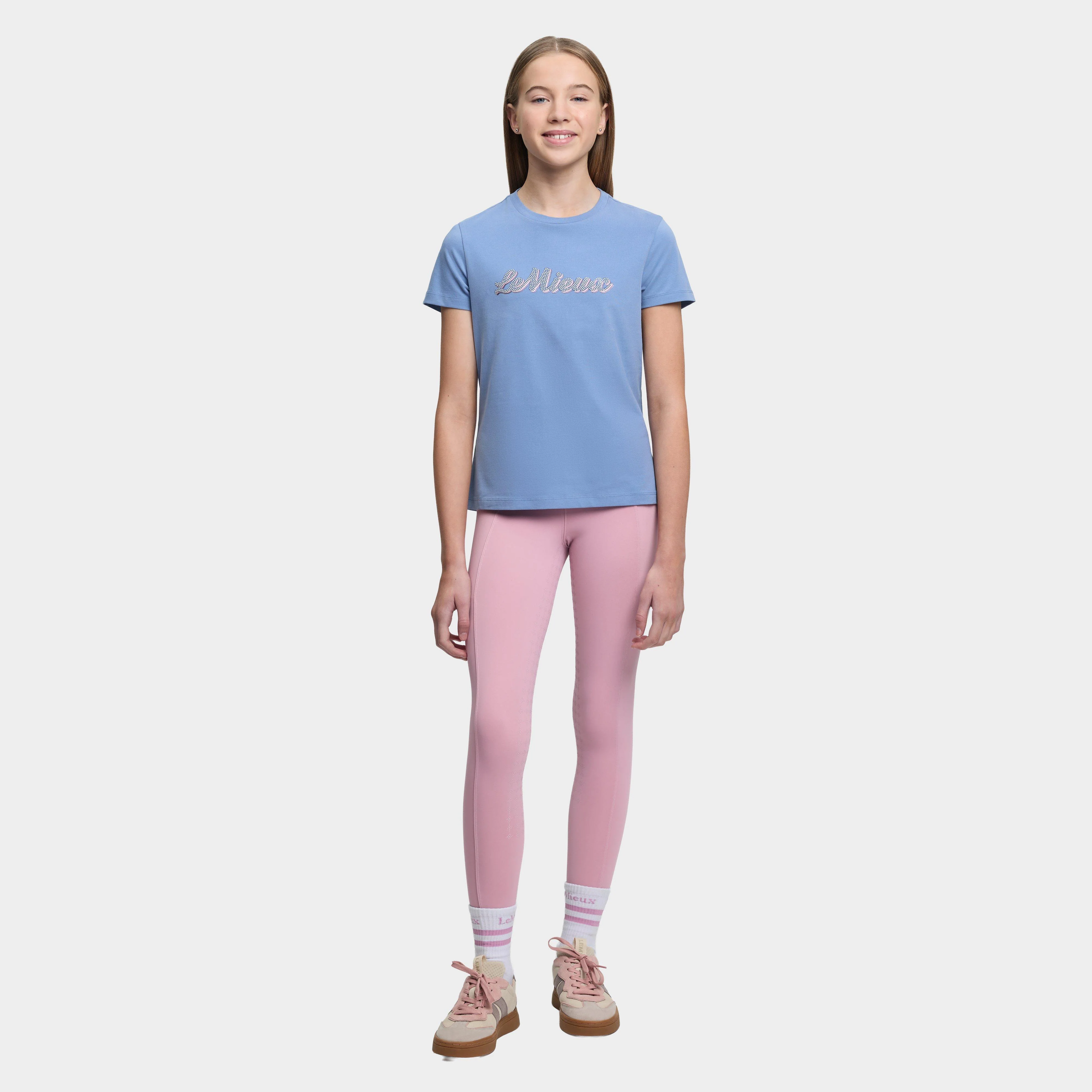 Young Rider Arianna T-Shirt Powder Blue - Image 4