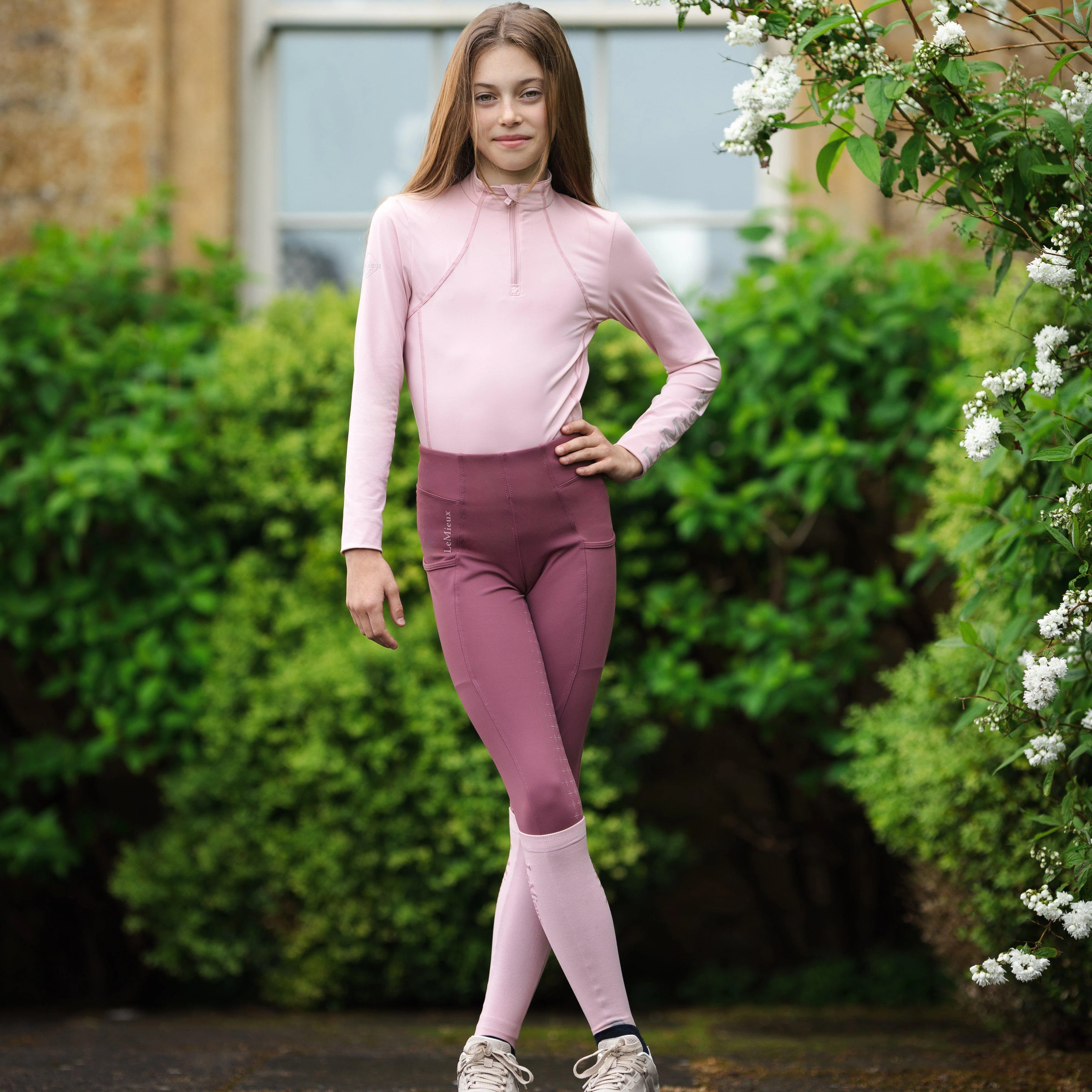 Young Rider Base Layer Blossom - Image 5